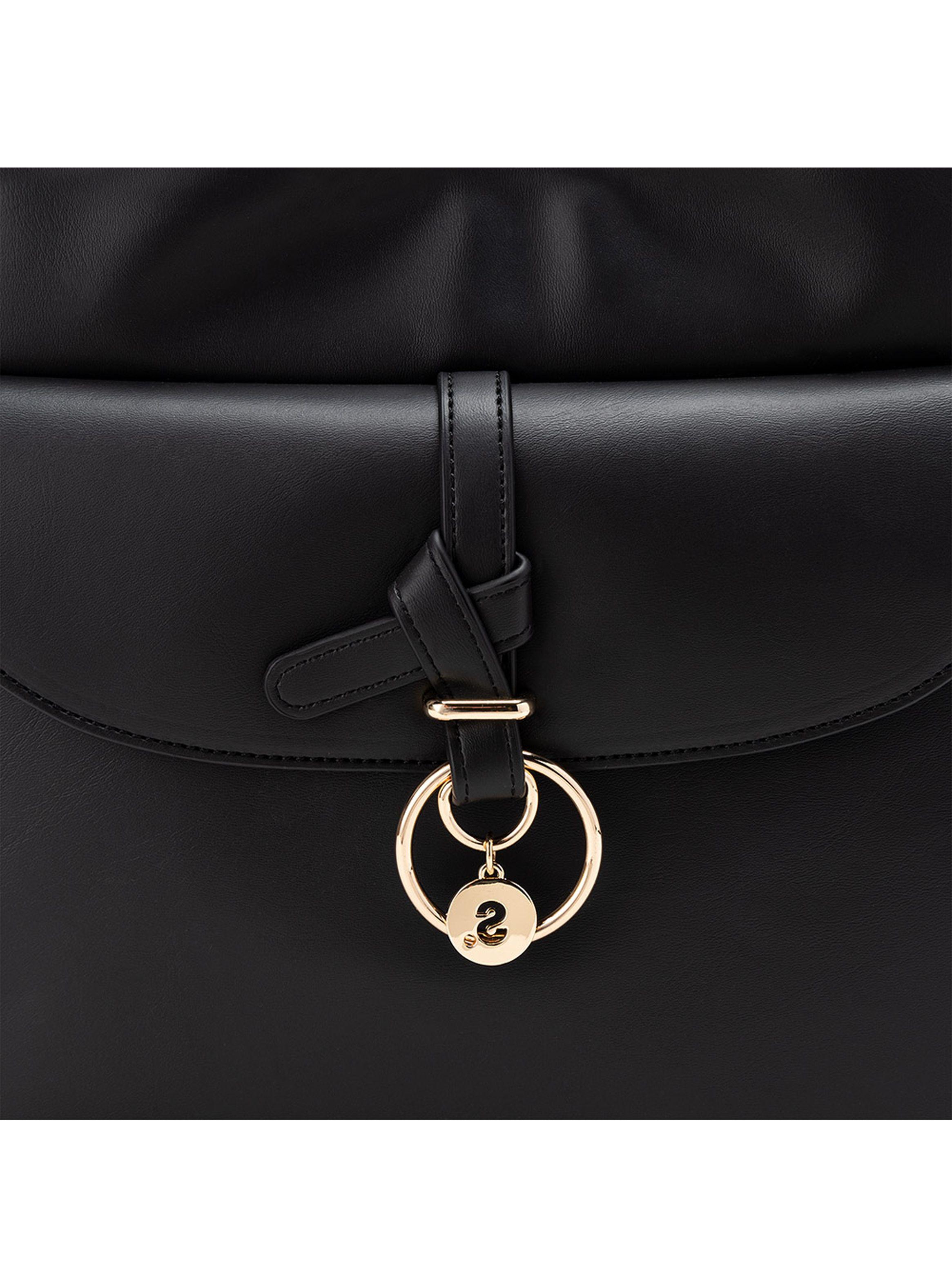 Cartera de hombro Secret Mantua FW24 Negro L-6