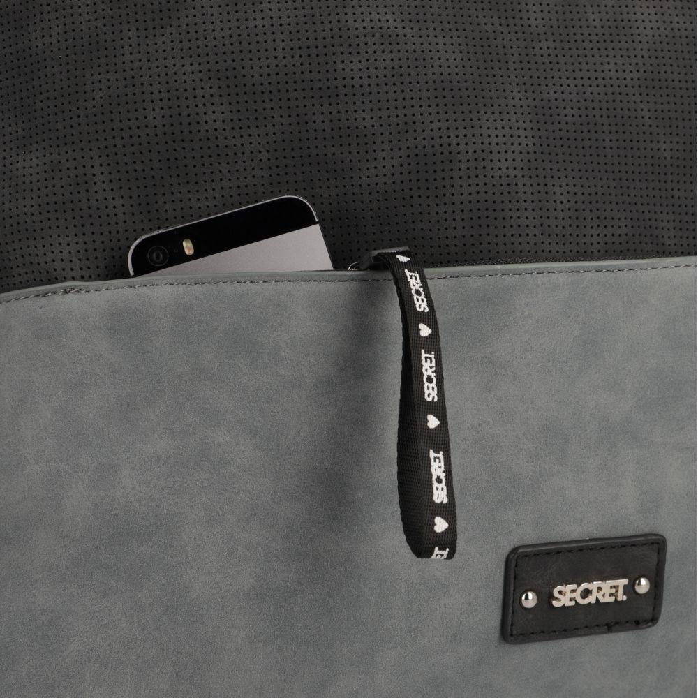 Mochila Cordoba Casual Negro Secret M CV-9