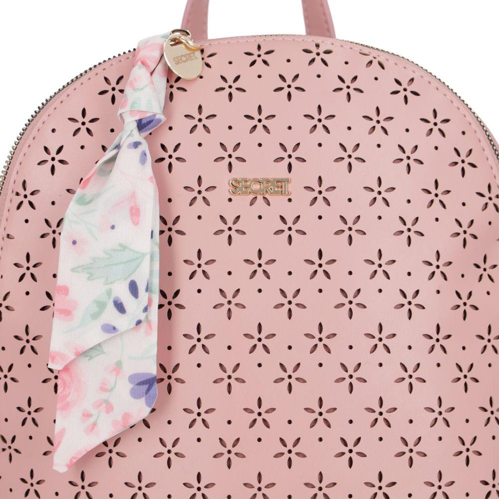 Mochila Zambia Casual Rosado Secret L-6