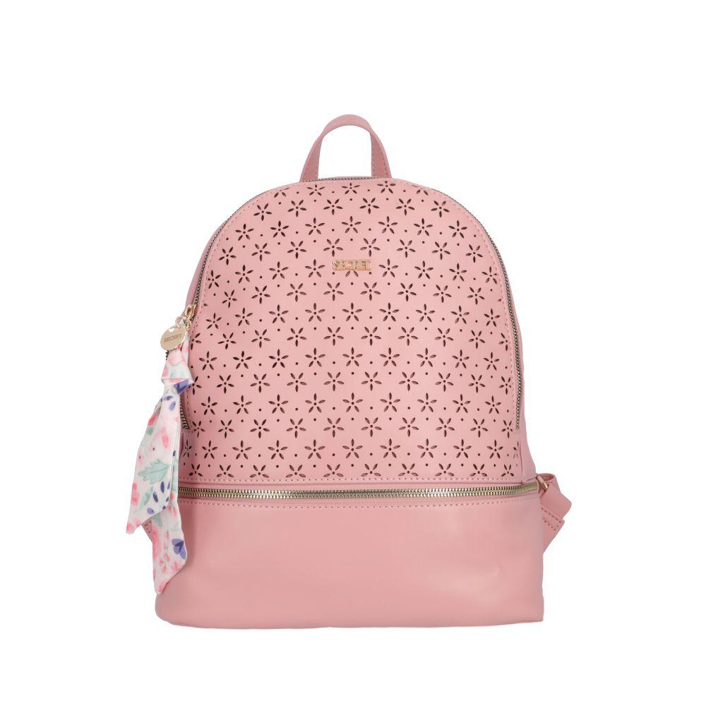 Mochila Zambia Casual Rosado Secret L-0