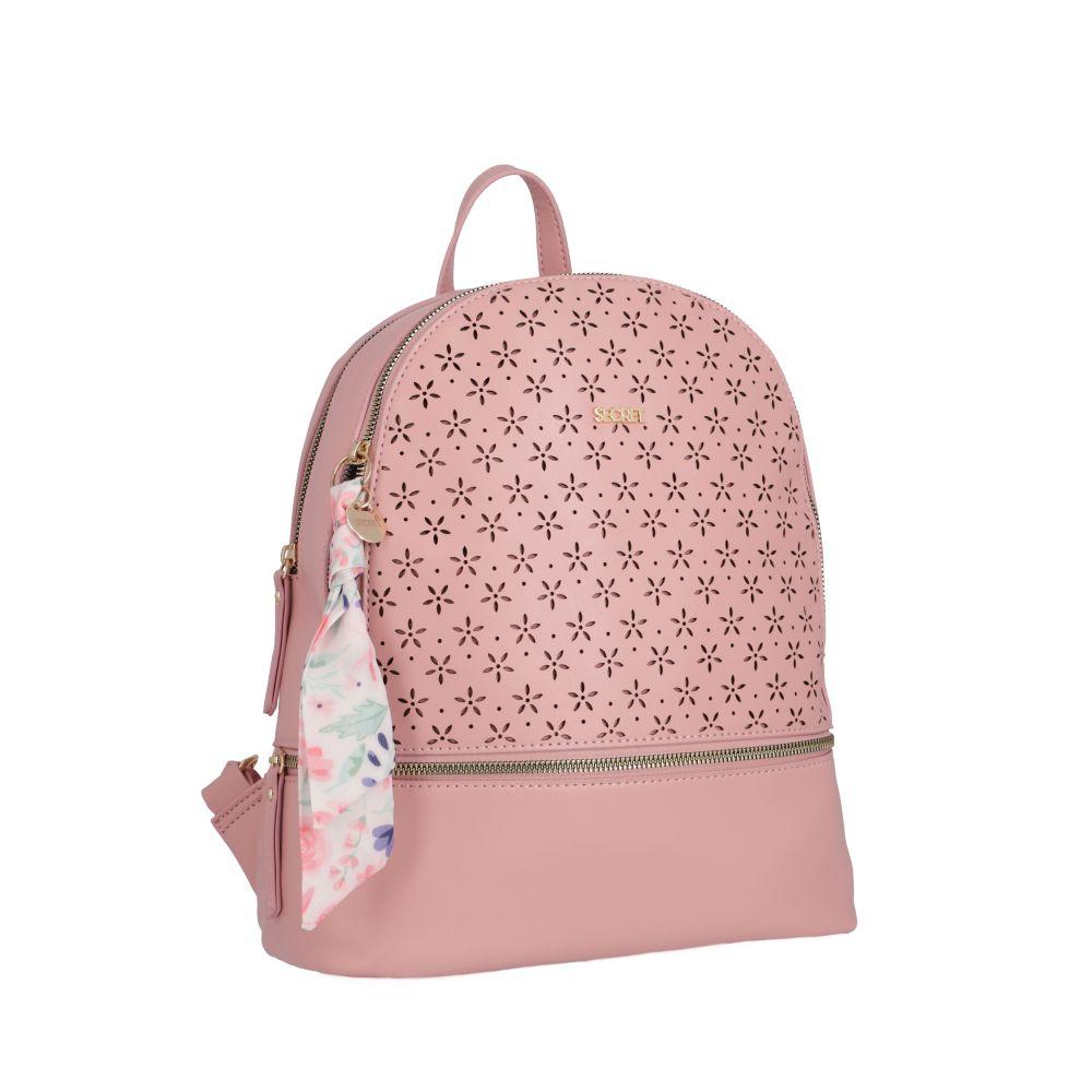 Mochila Zambia Casual Rosado Secret L-1