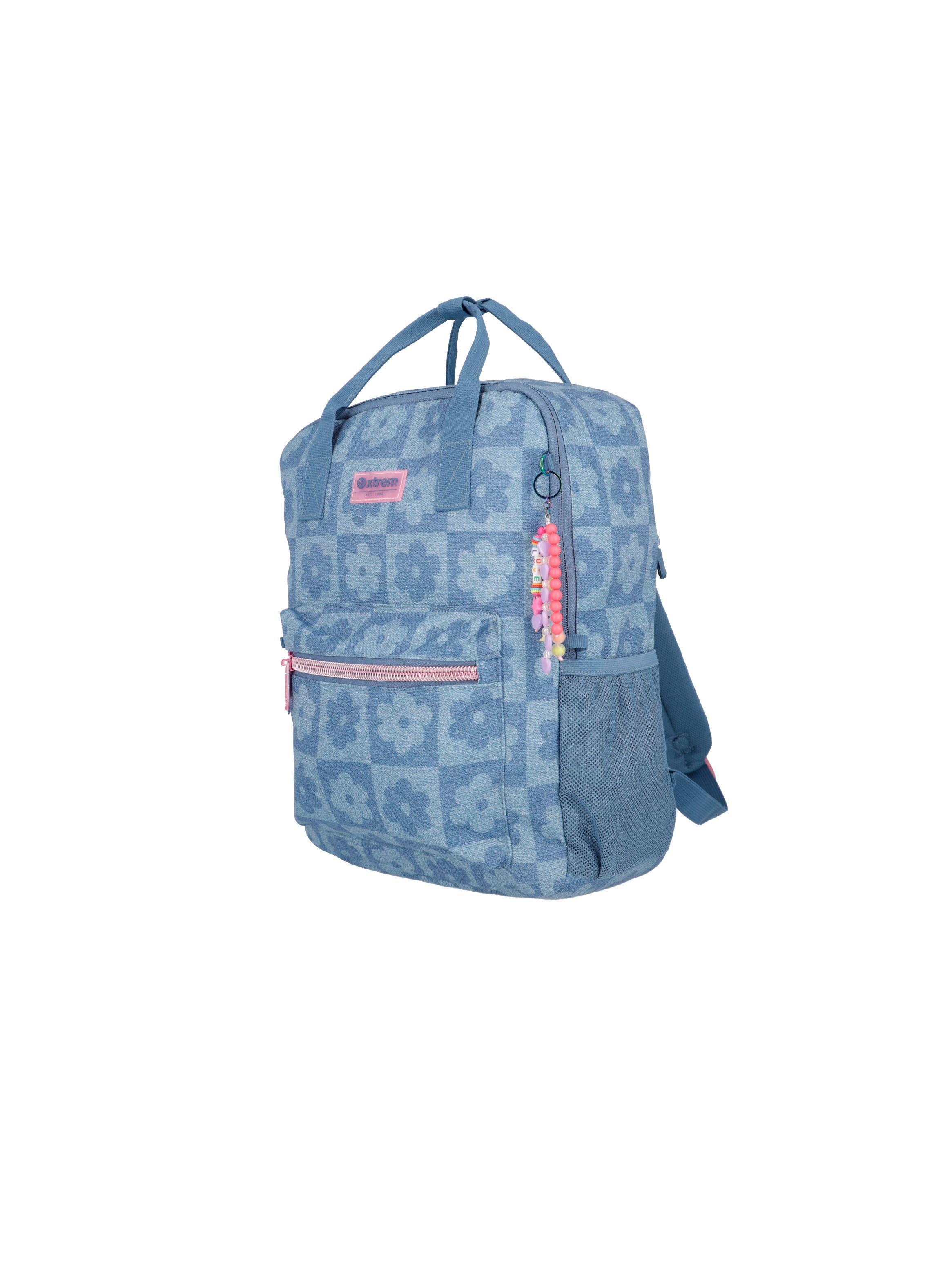 Mochila Notebook Xtrem Leia 4XT Azul 15"-1