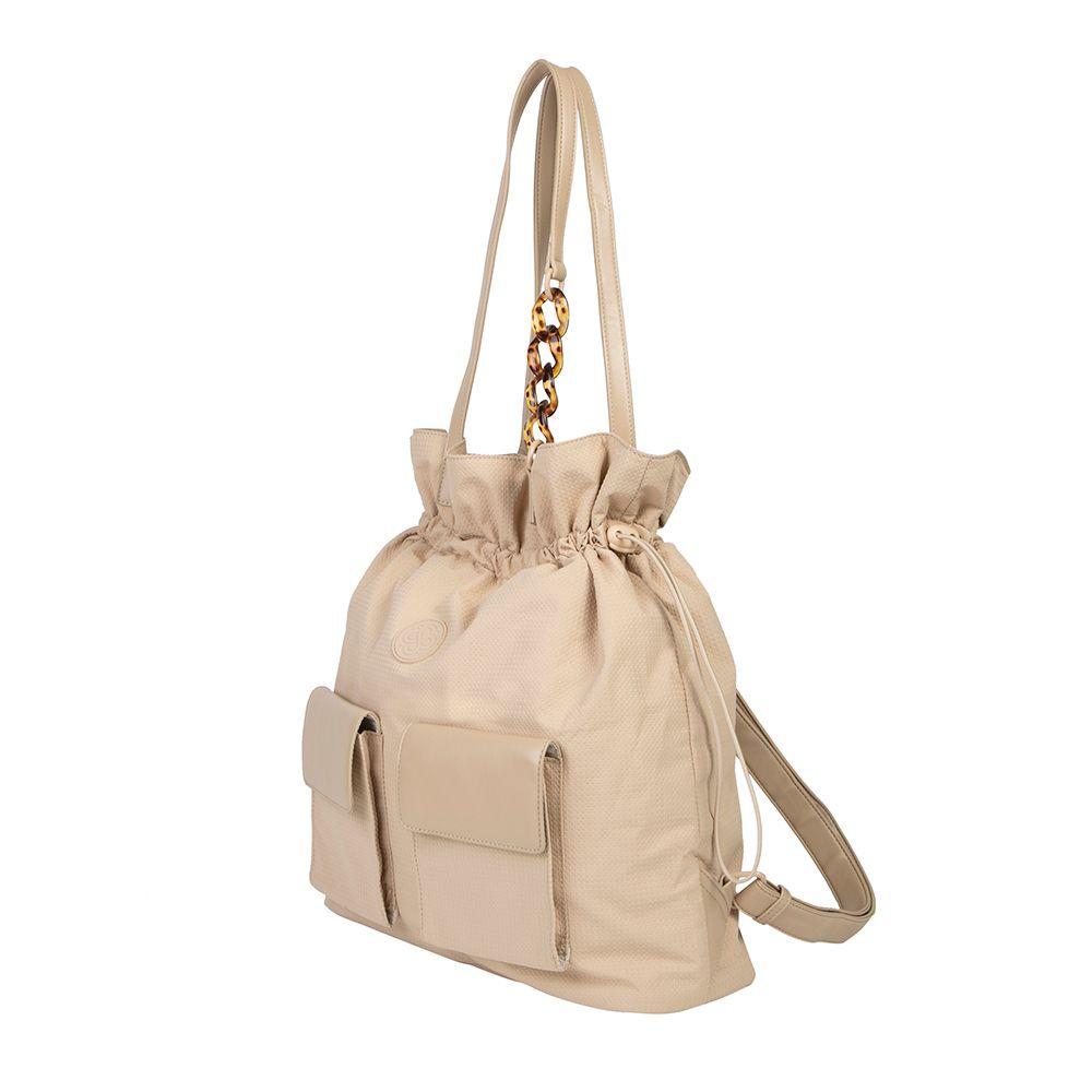 Mochila convertible Secret Samoa Beige L-1
