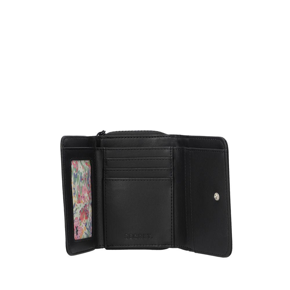 Billetera Secret Oman Negro S-4