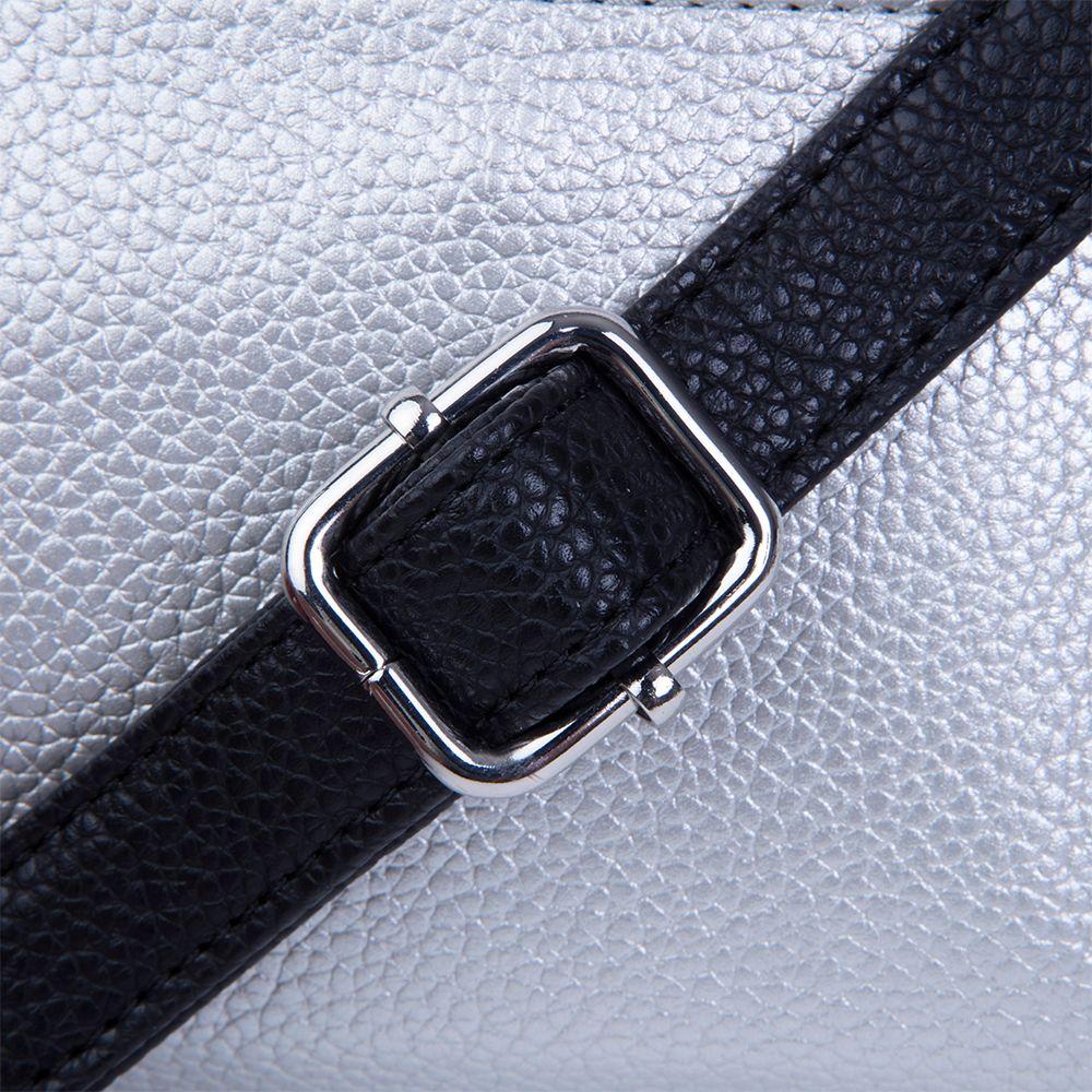 Cartera Amsterdam Plateada Secret-6