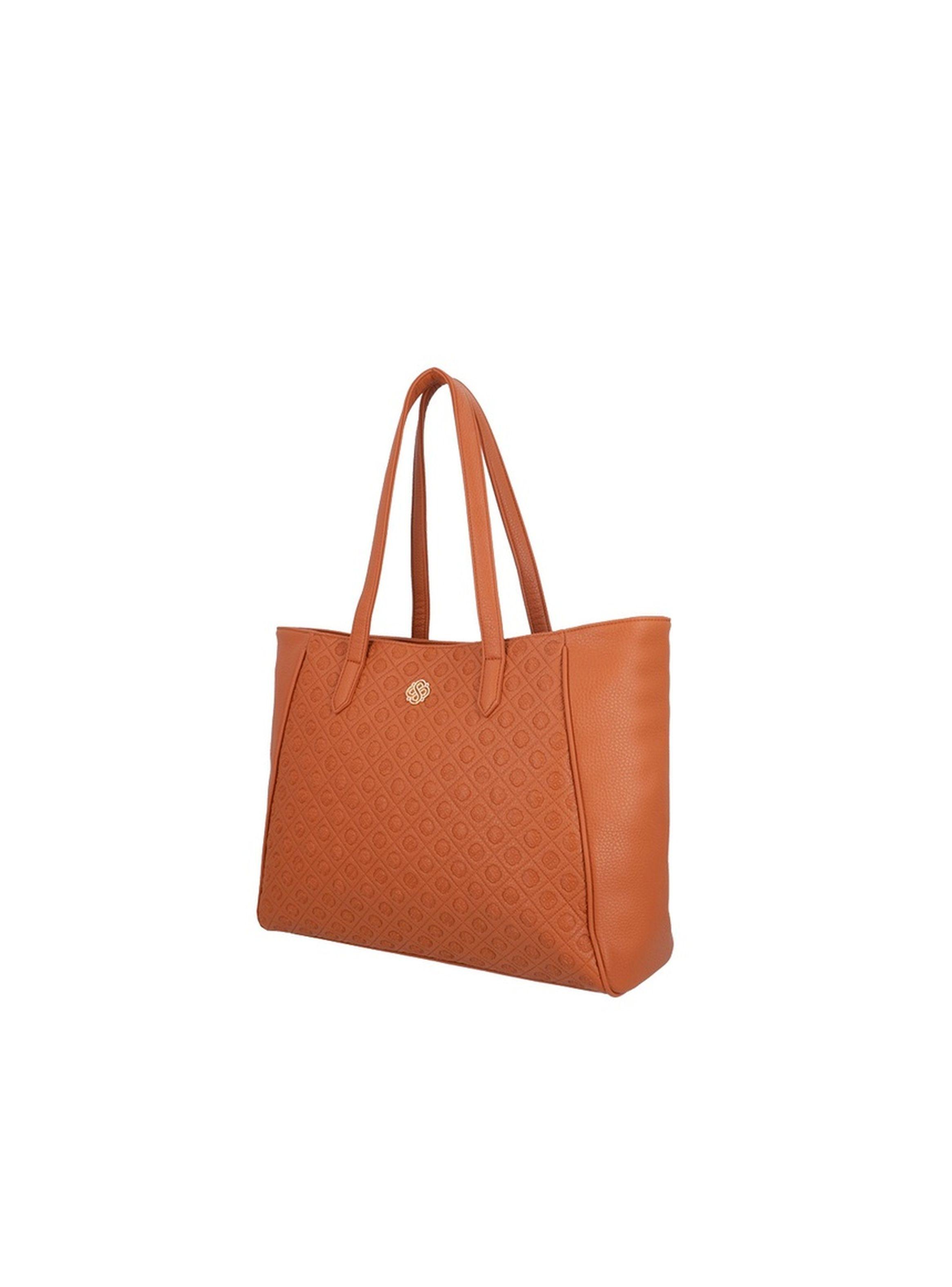 Cartera Tote Secret Torino SS25 Café L-1
