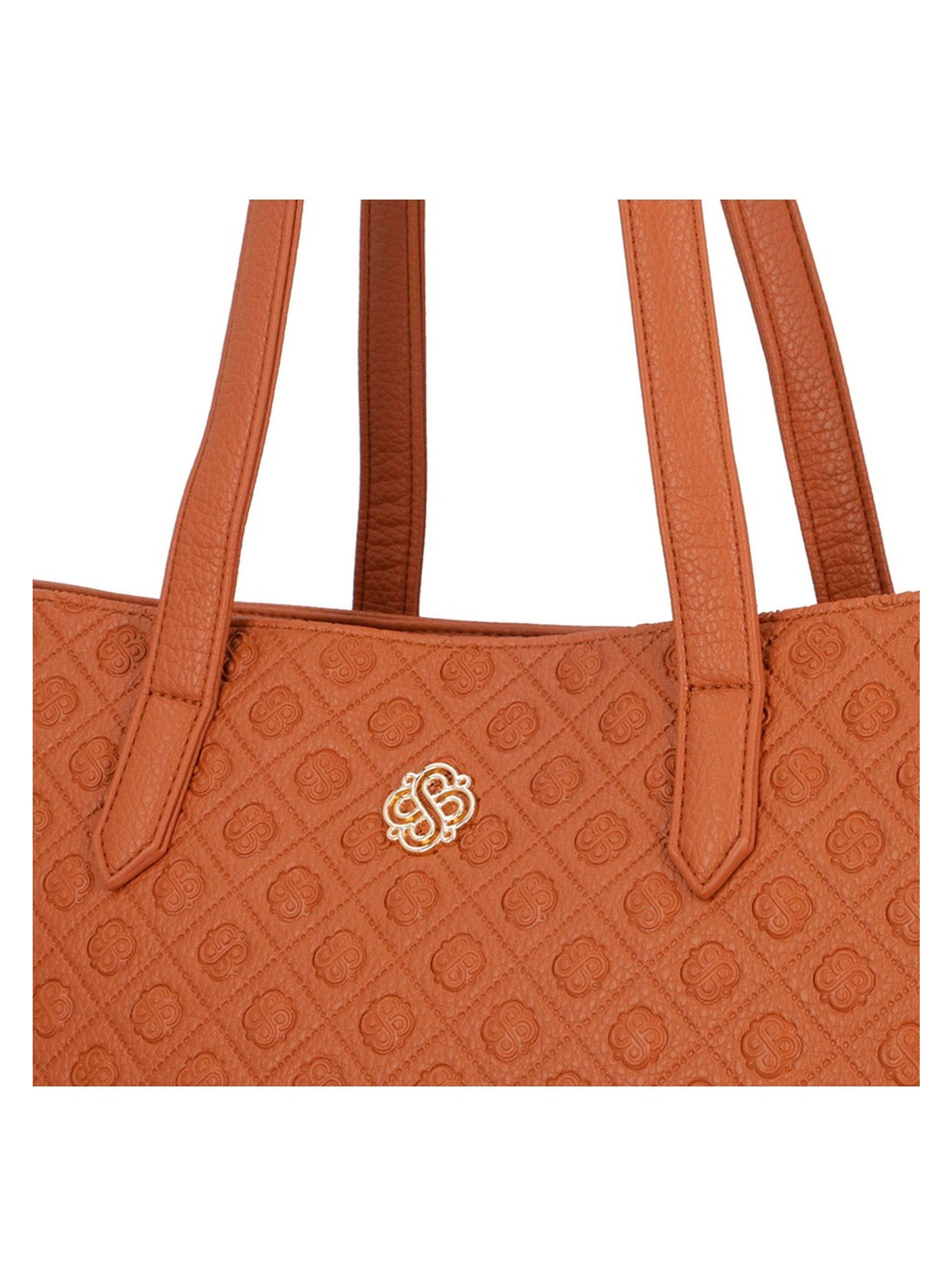 Cartera Tote Secret Torino SS25 Café L-4