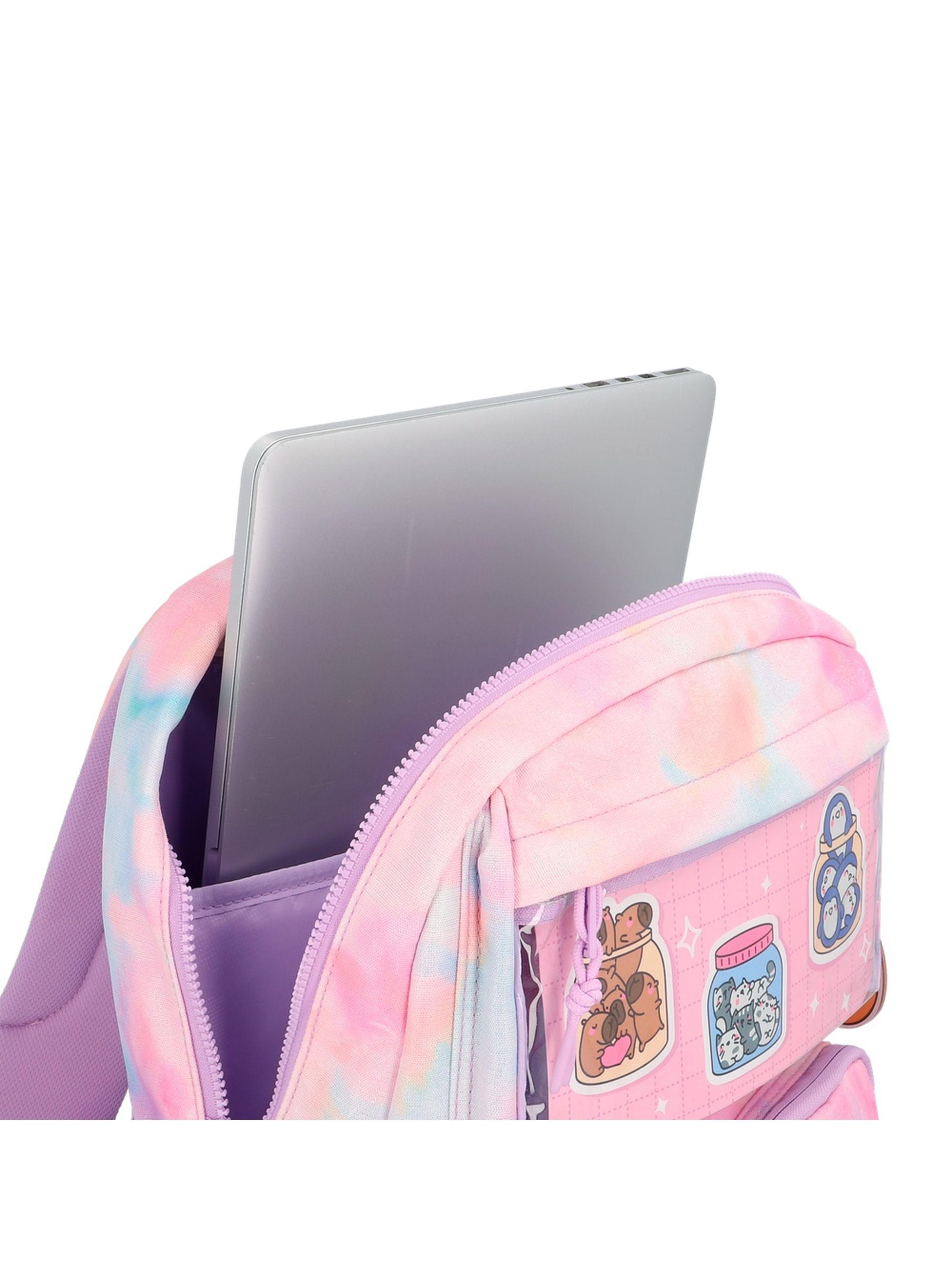 Mochila Notebook Xtrem Queens 6XT Rosado/Multicolor 15"-6