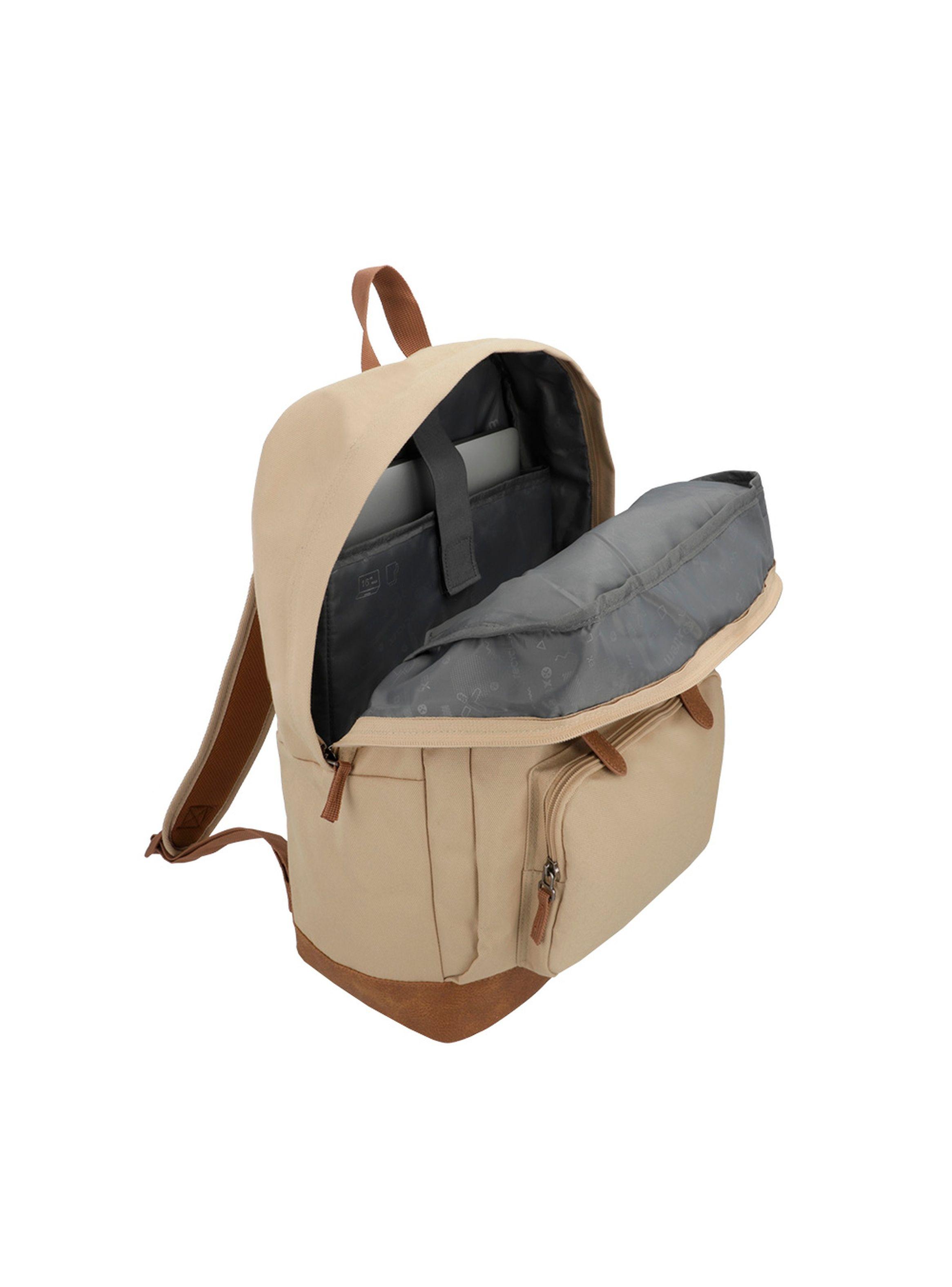 Mochila Notebook Xtrem Straps 2.0 5XT Beige 16"-3