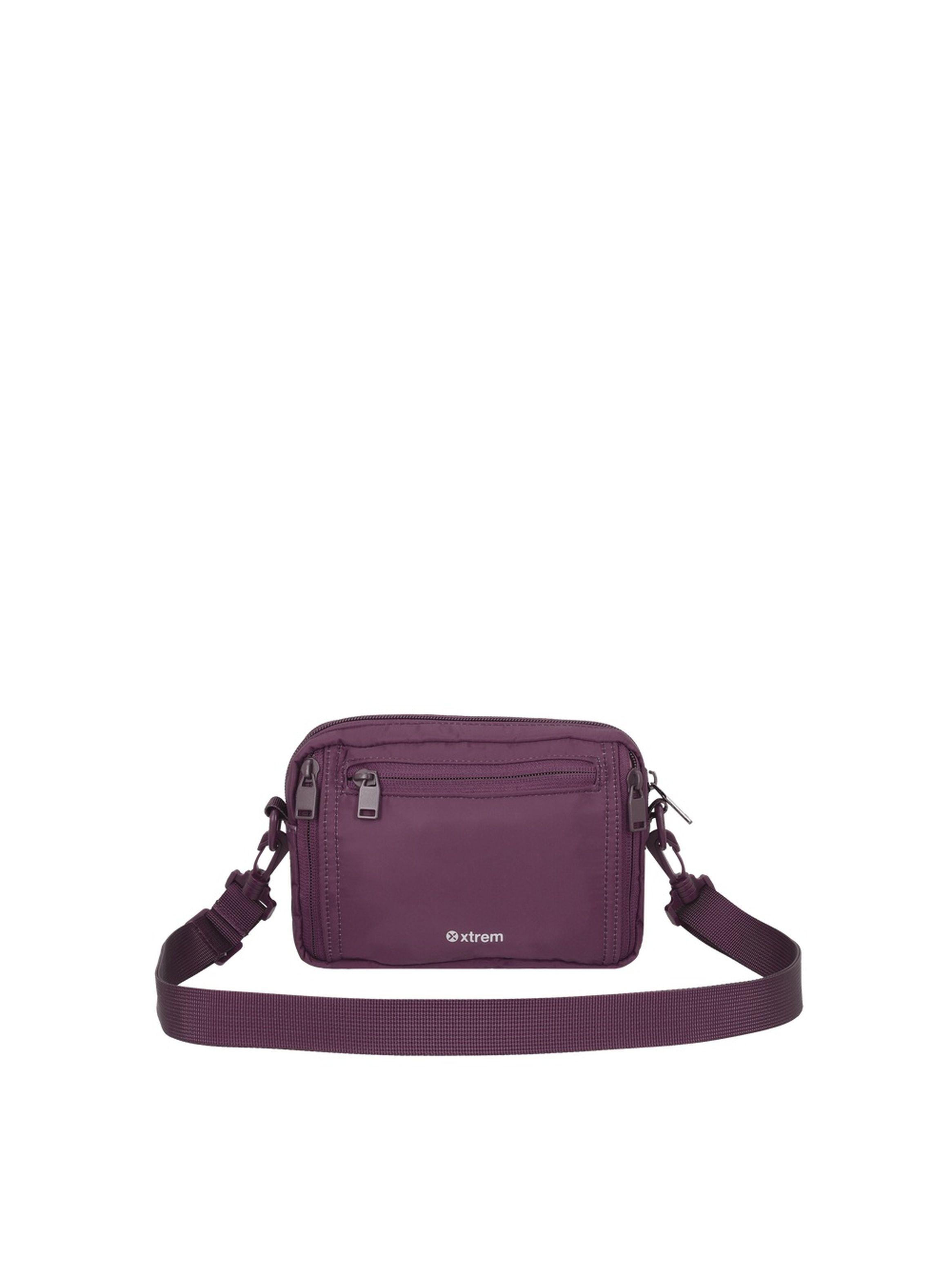 Cartera Bandolera Xtrem Weekend 3XT Pequeña Magenta-2