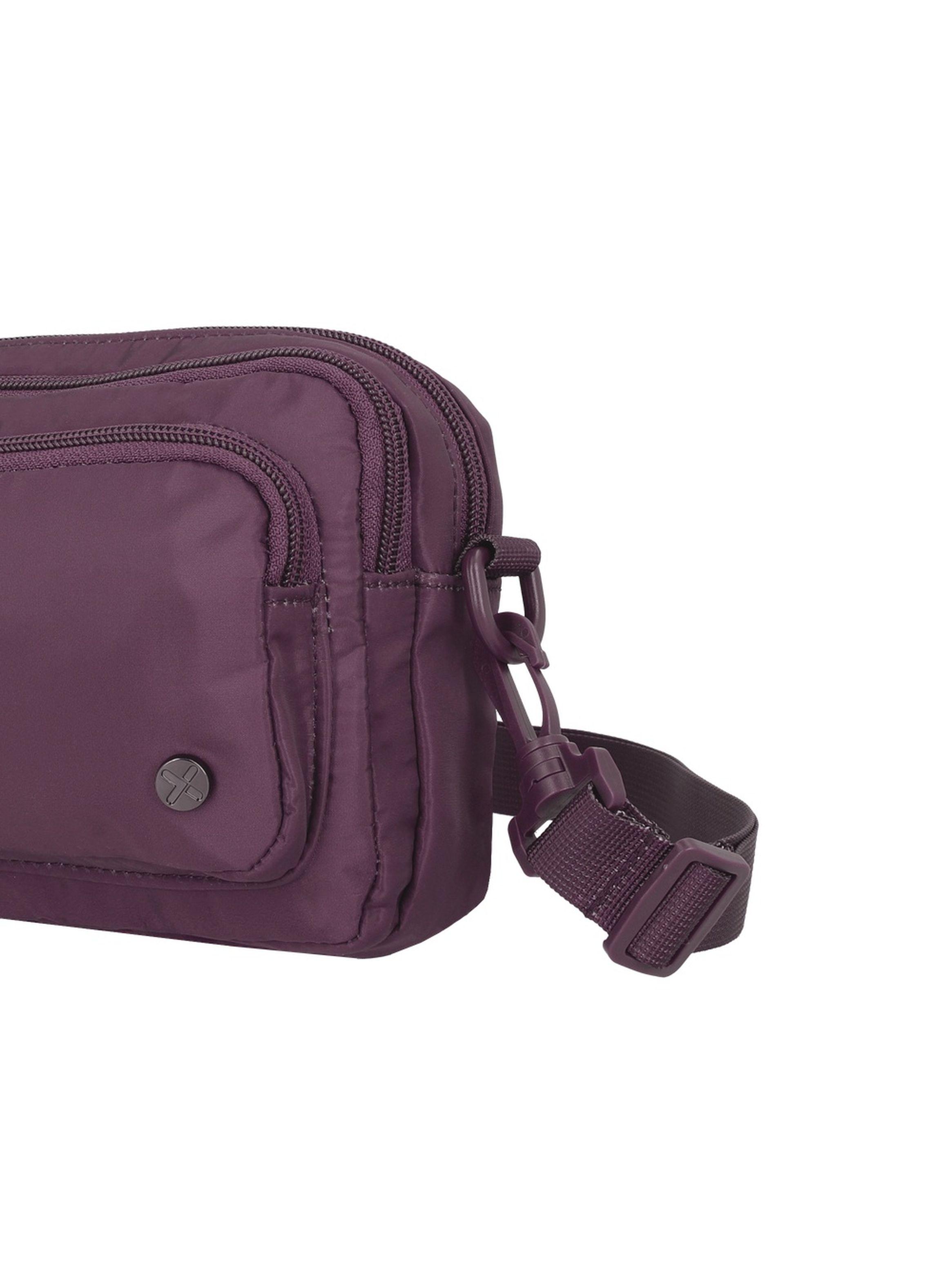 Cartera Bandolera Xtrem Weekend 3XT Pequeña Magenta-5