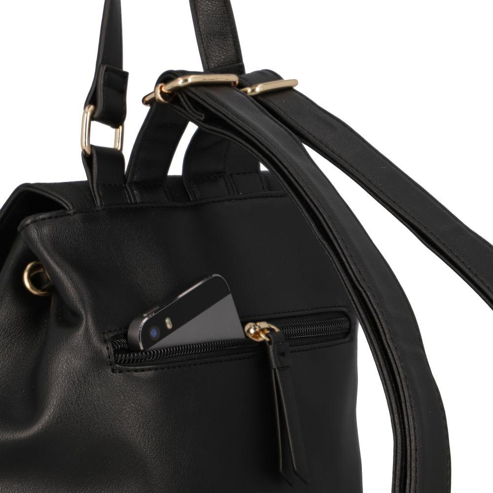 Mochila Melbourne Casual Negro Secret S-6