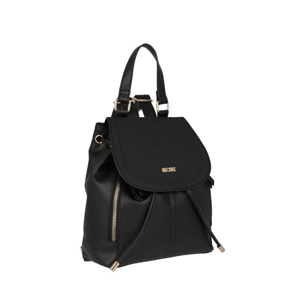 Mochila Melbourne Casual Negro Secret S-4