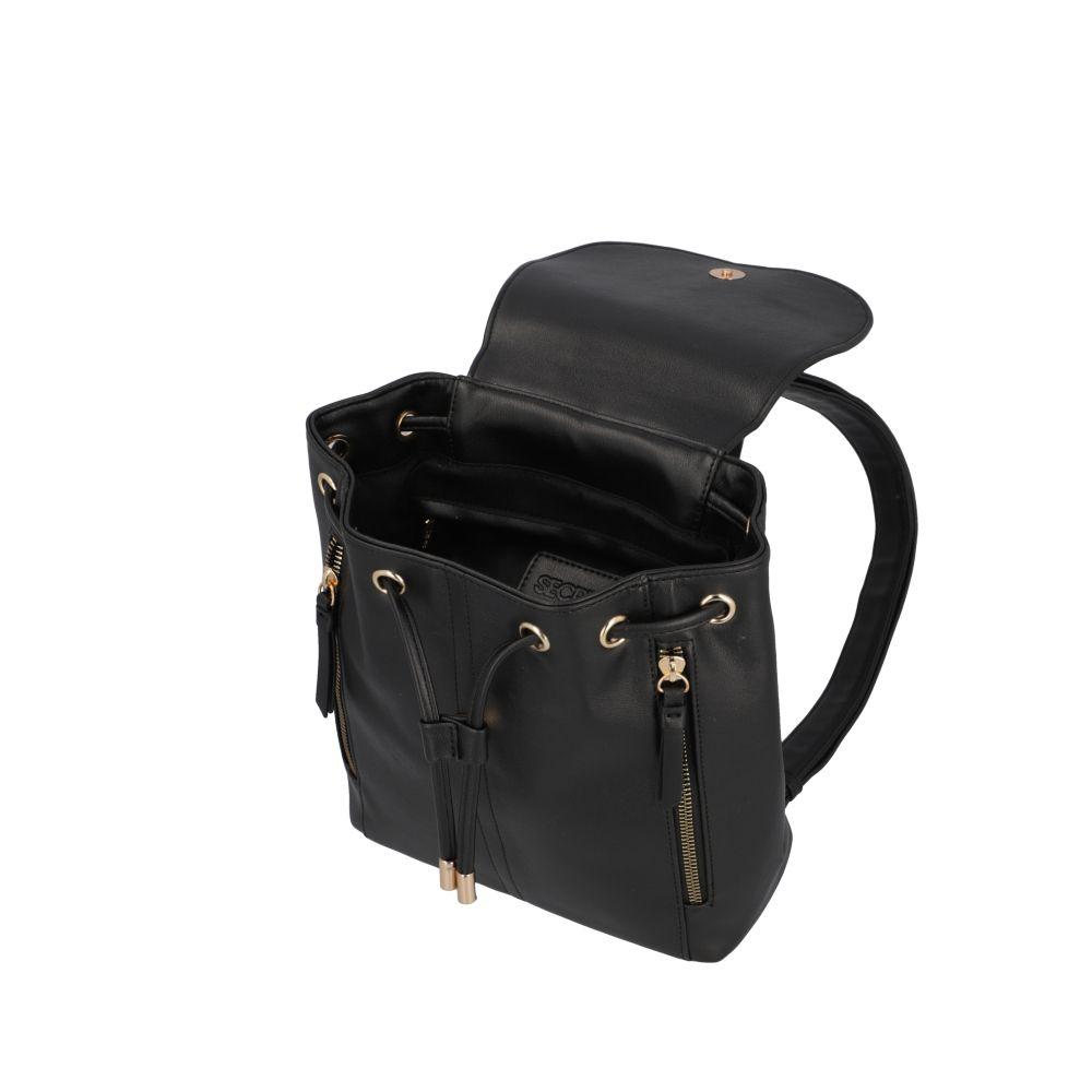 Mochila Melbourne Casual Negro Secret S-5