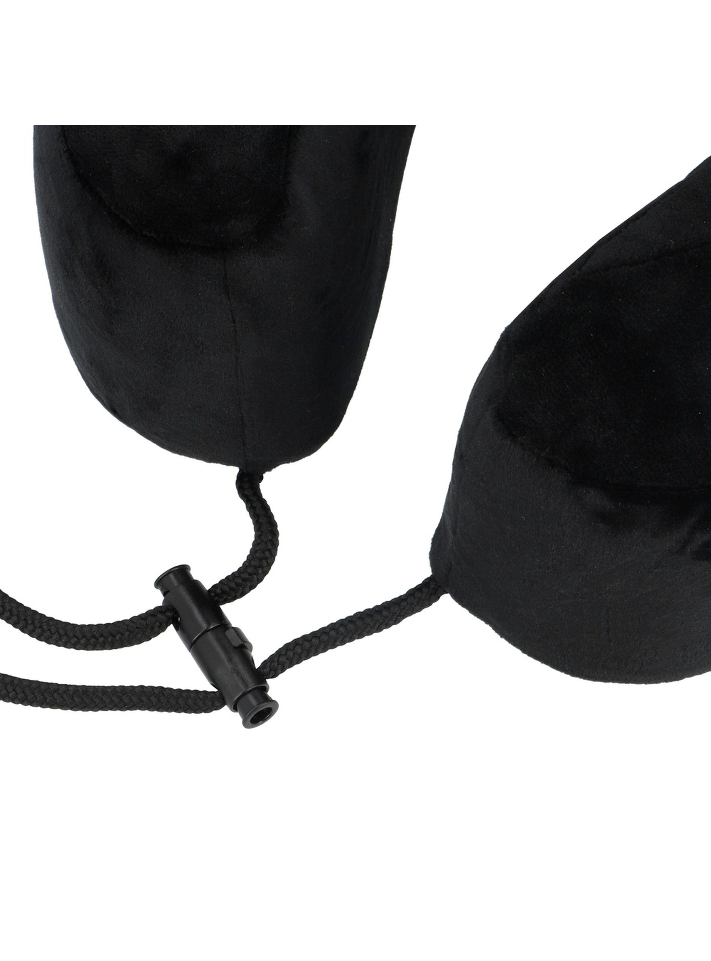 Almohada Cervical Enrollable para Viaje Saxoline Negro-1