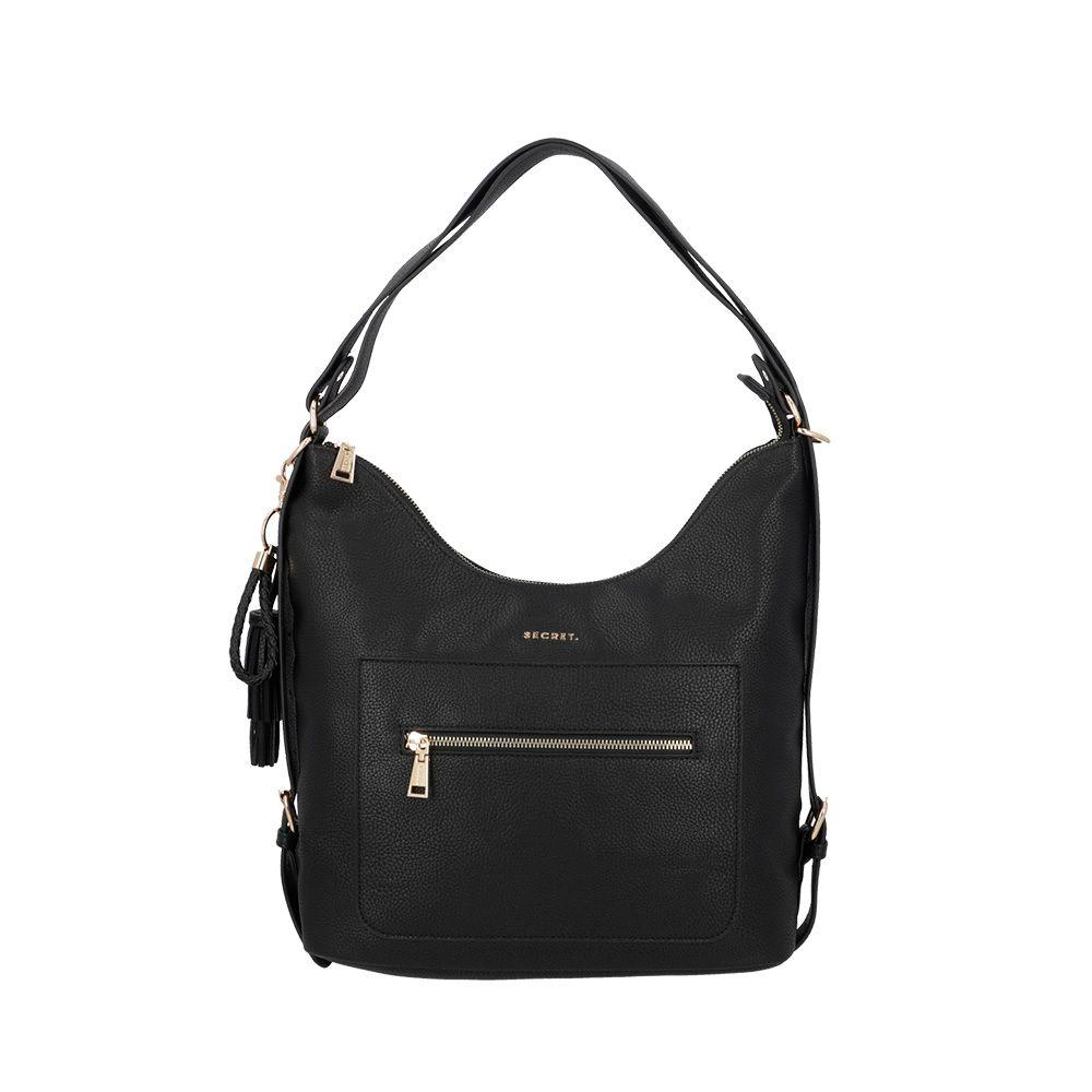 Mochila convertible Sofia negra L-1