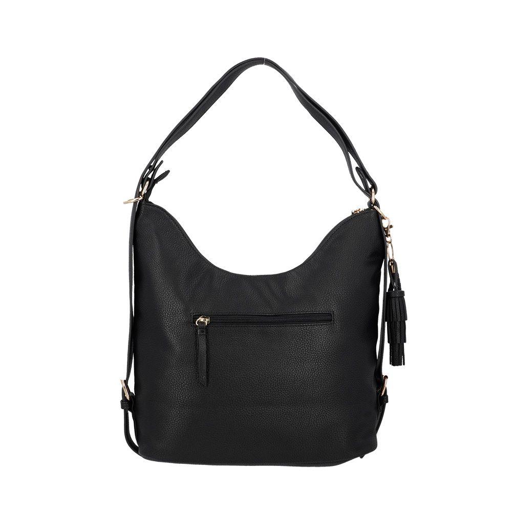 Mochila convertible Sofia negra L-4