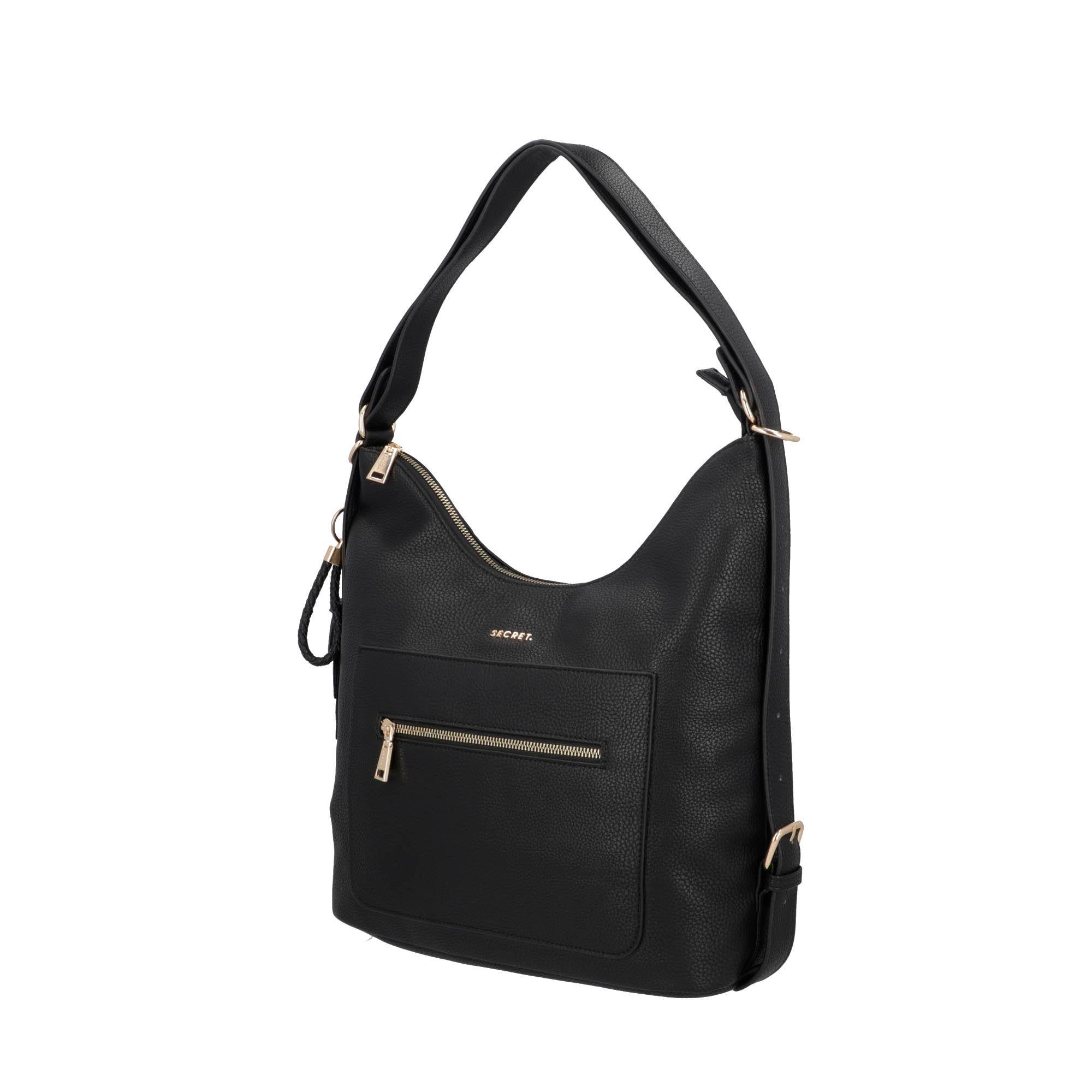 Mochila convertible Sofia negra L-3