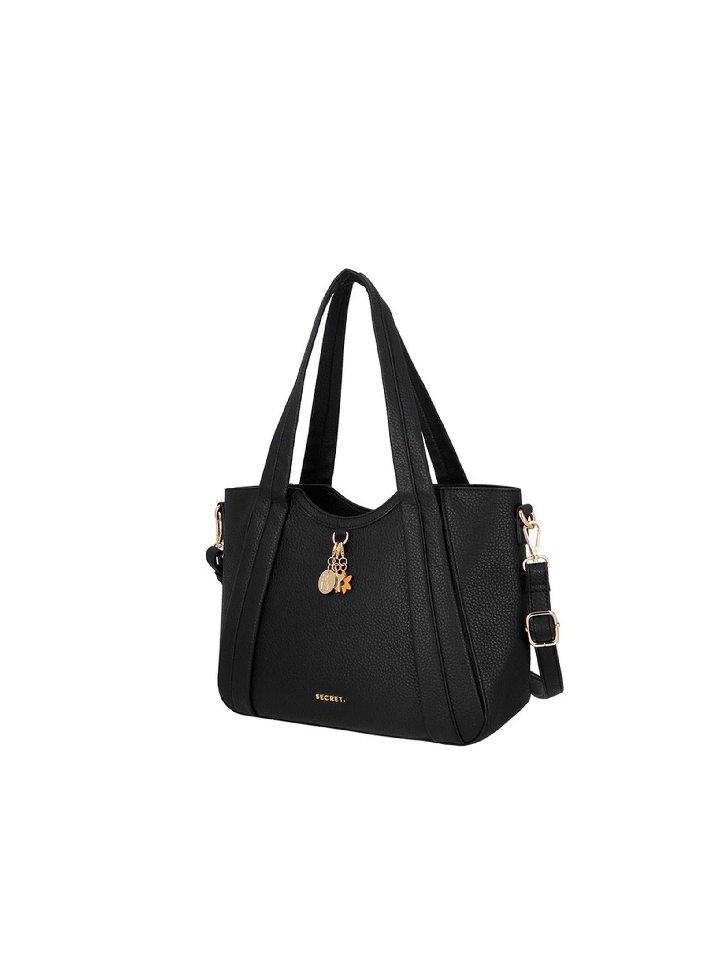 Cartera Tote Secret Valladolid FW25 M Negro-1