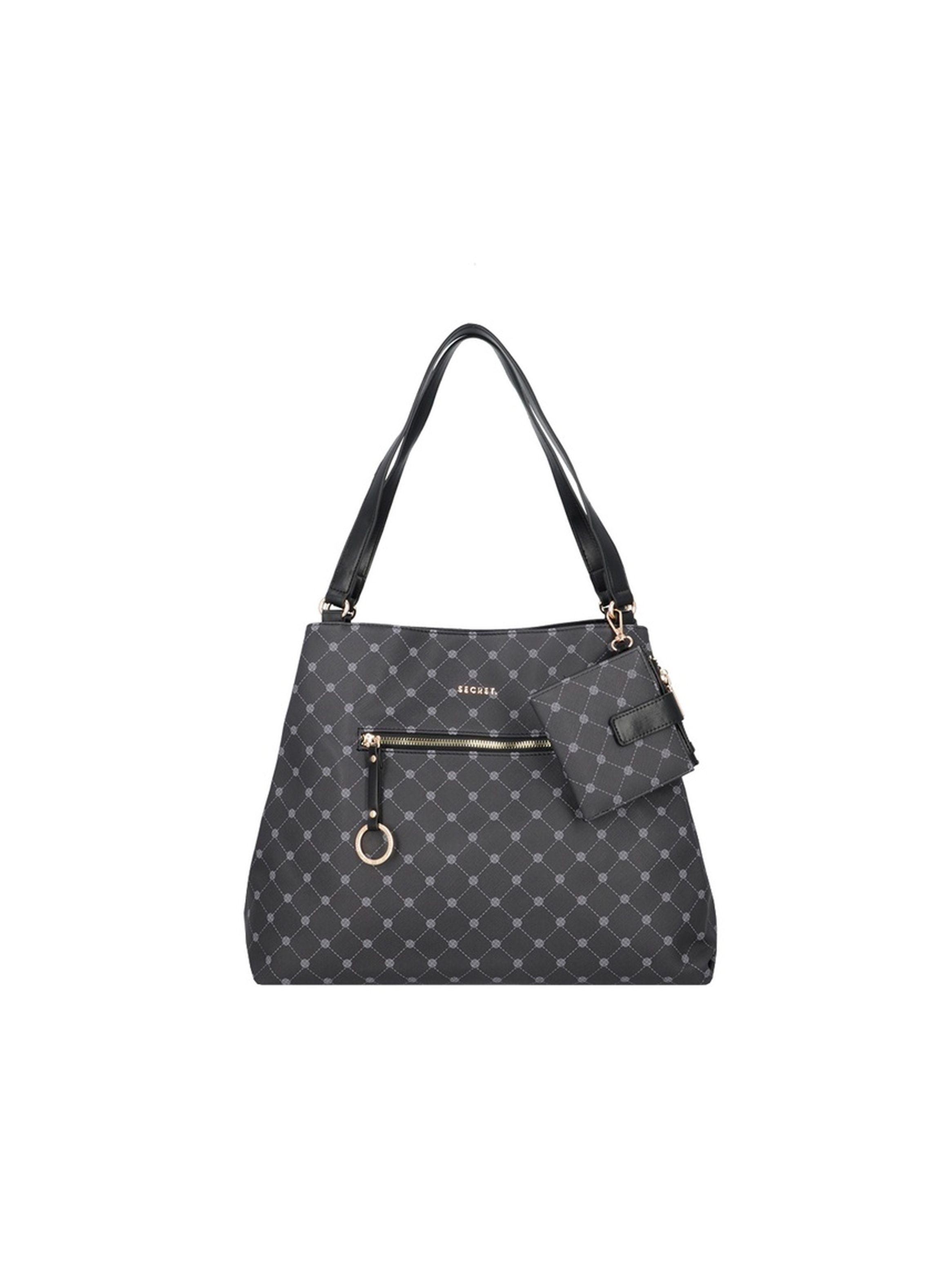 Cartera de Hombro Secret Avignon SS25 L Negro-0