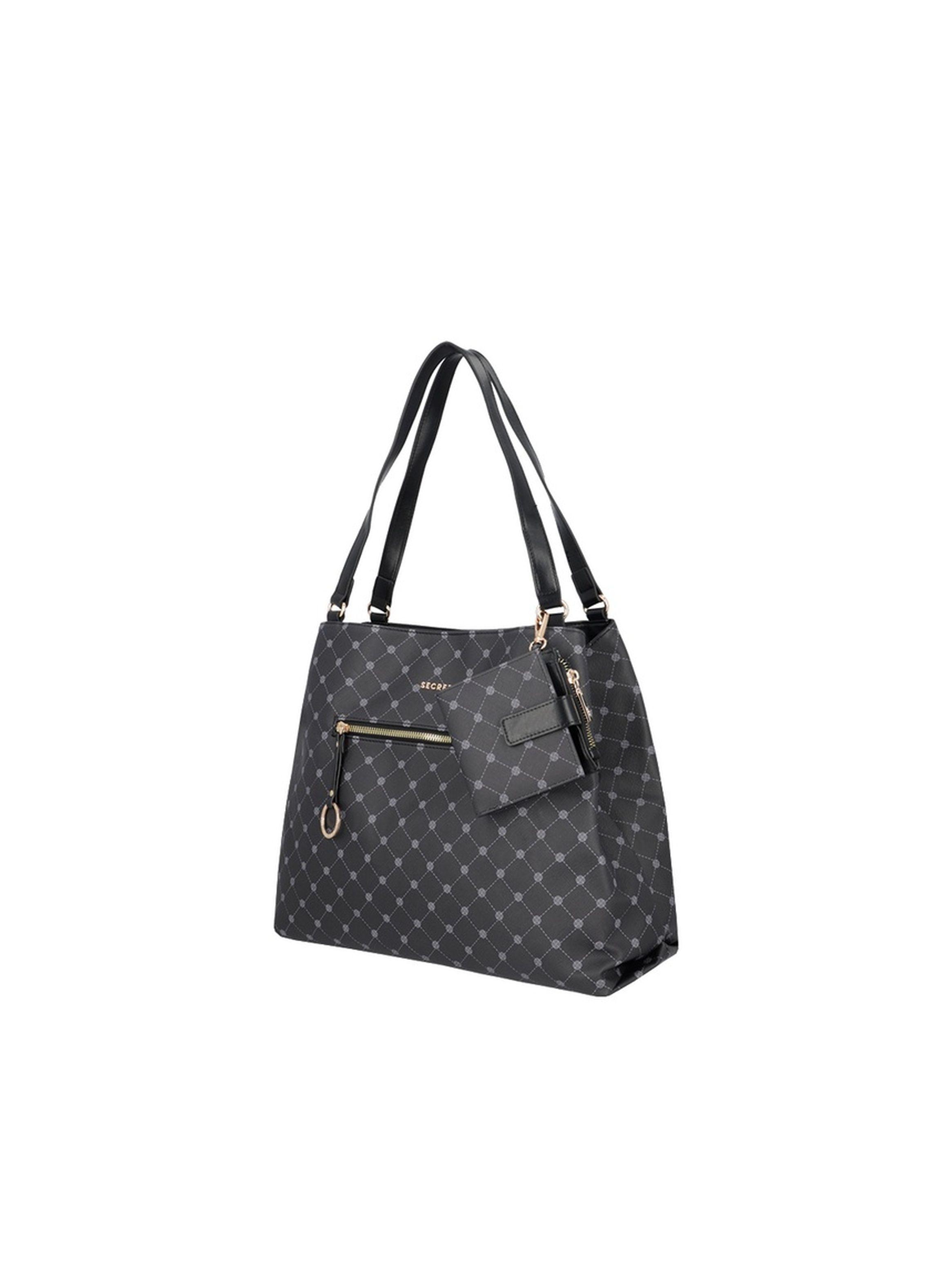 Cartera de Hombro Secret Avignon SS25 L Negro-1
