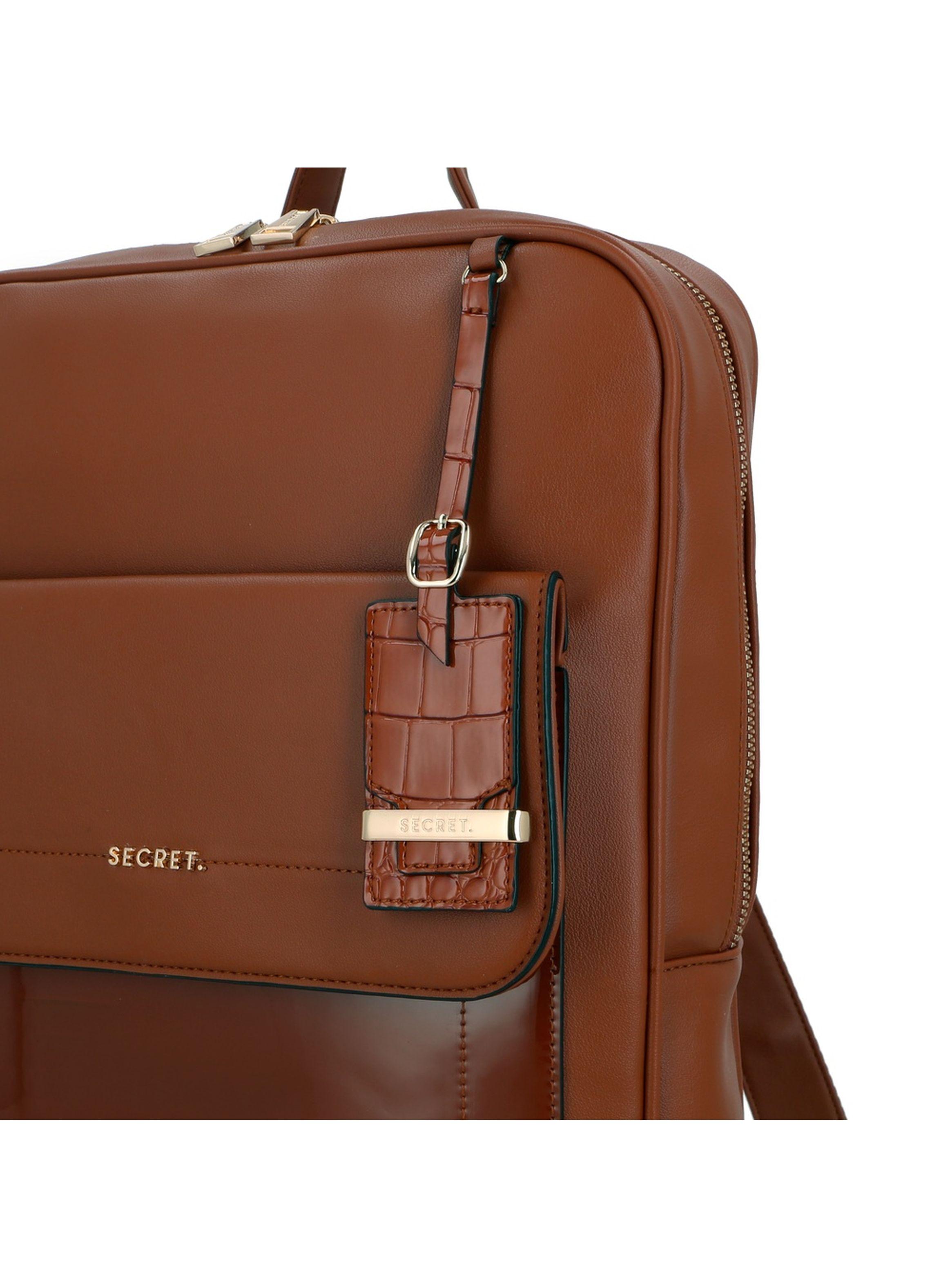 Mochila Notebook Secret Brasilia SC6 Café 15"-5