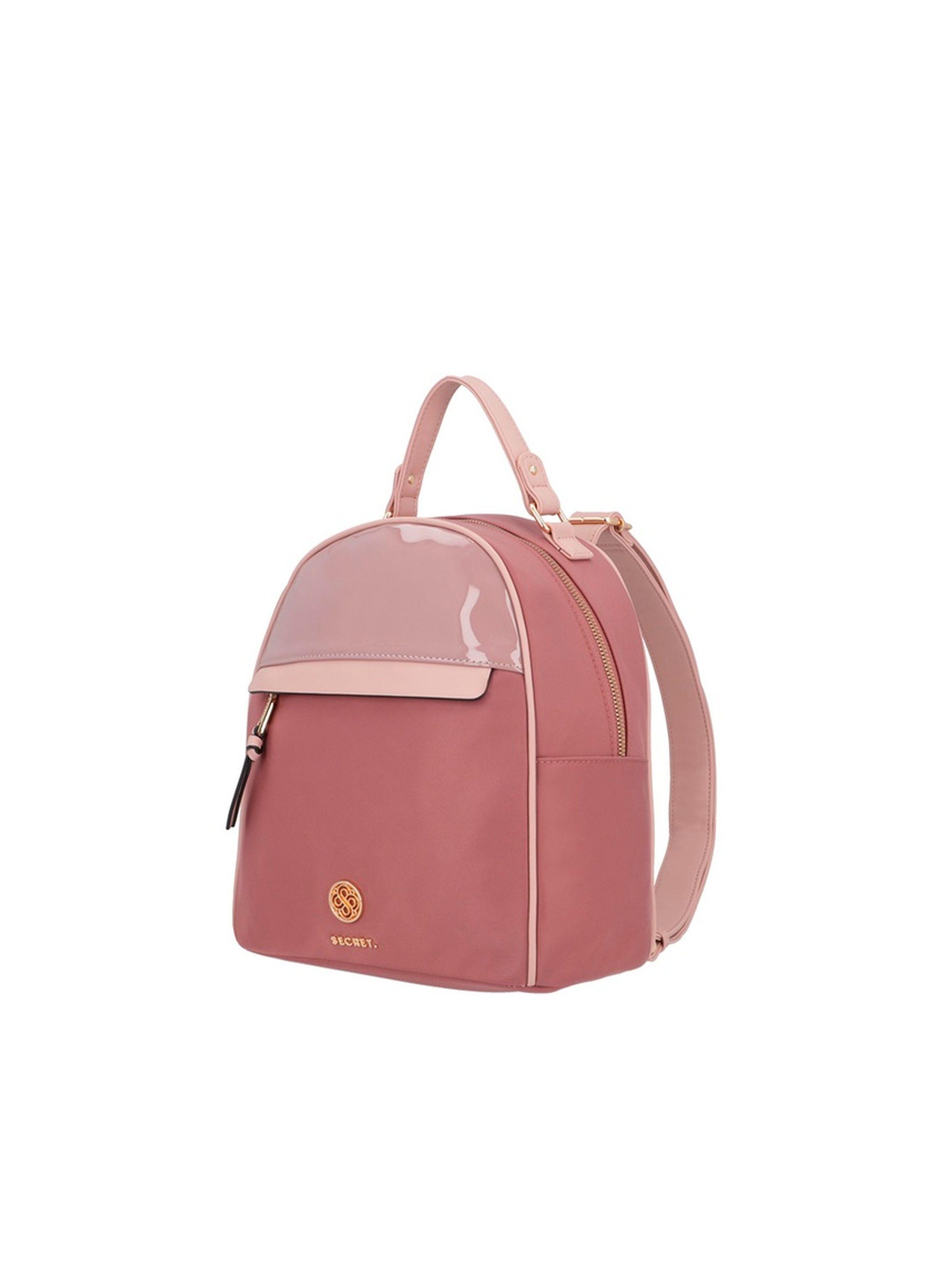 Mochila Secret Lourdes SS25 Rosa M-1