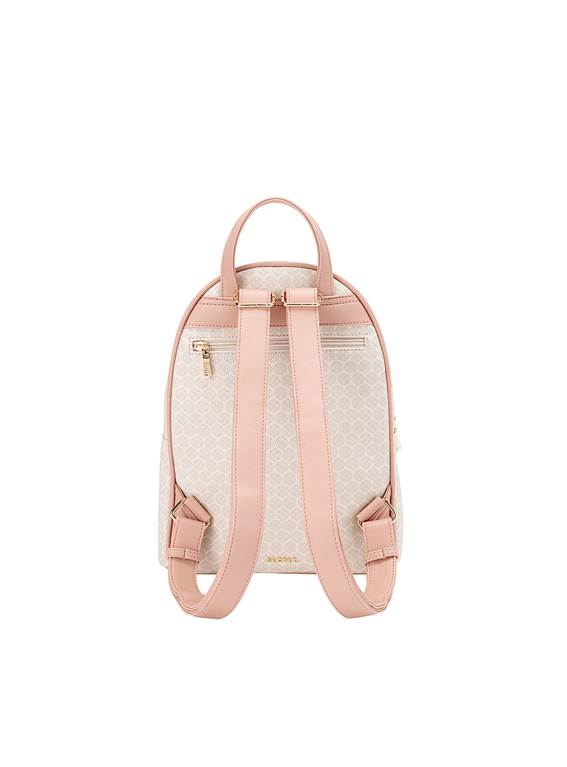 Mochila Secret Avignon FW24 Beige L-2