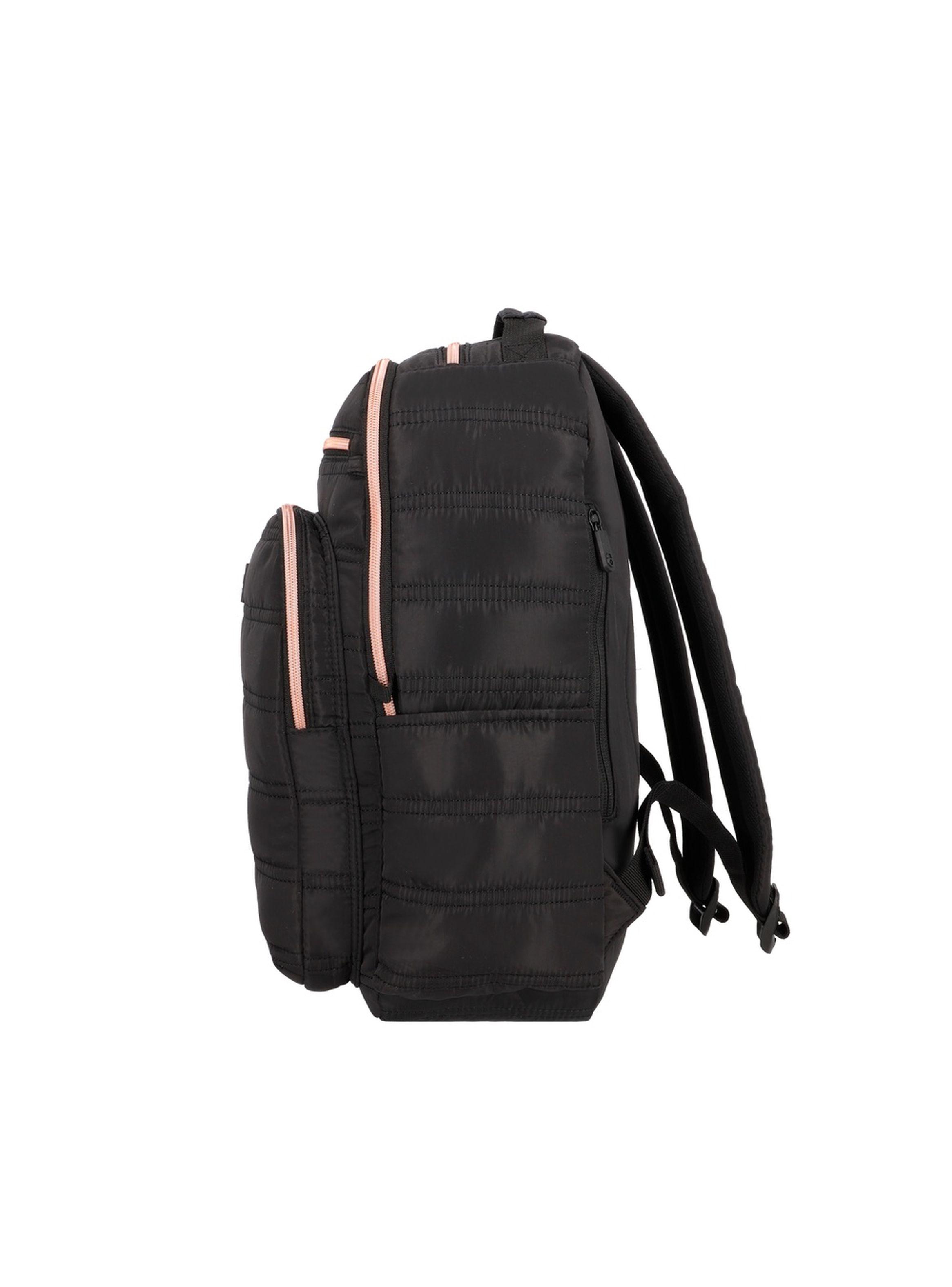 Mochila Notebook Xtrem Vermont 6XT Negro/Rose Gold 15"-4