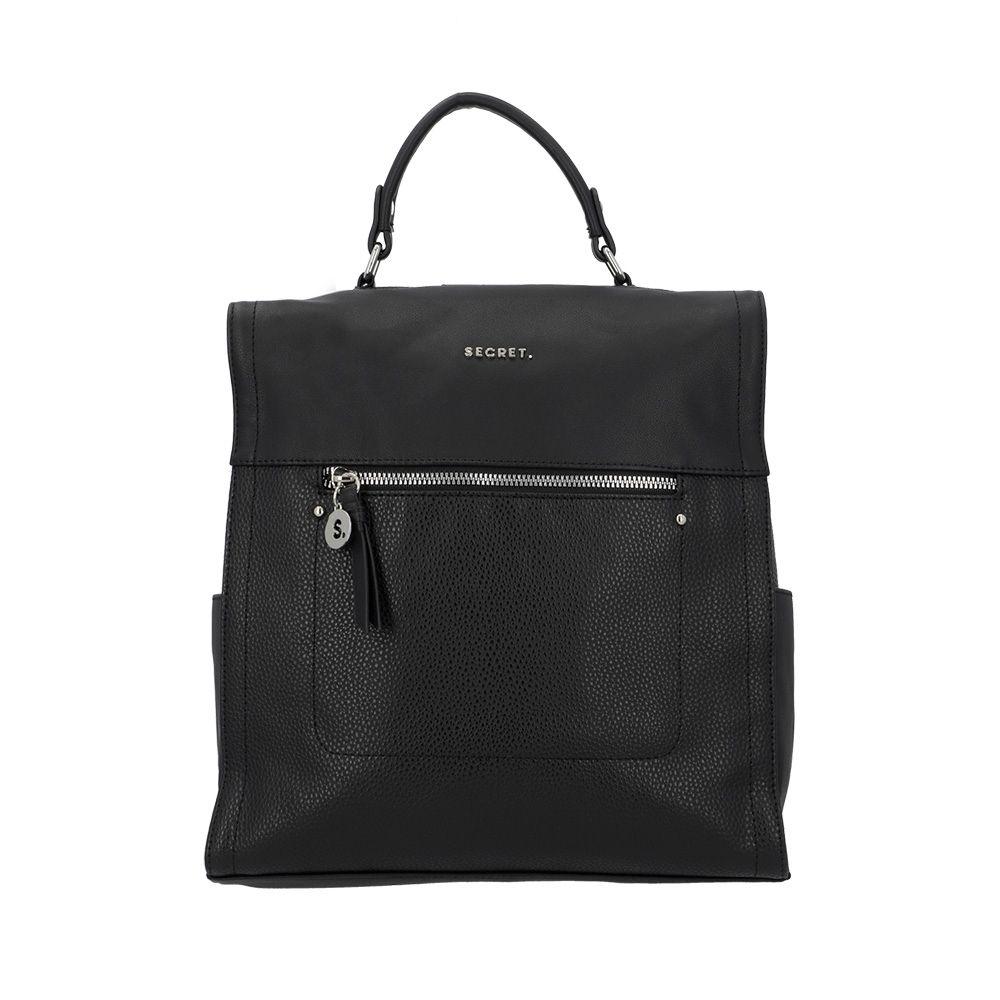Mochila Melrose negra L-0