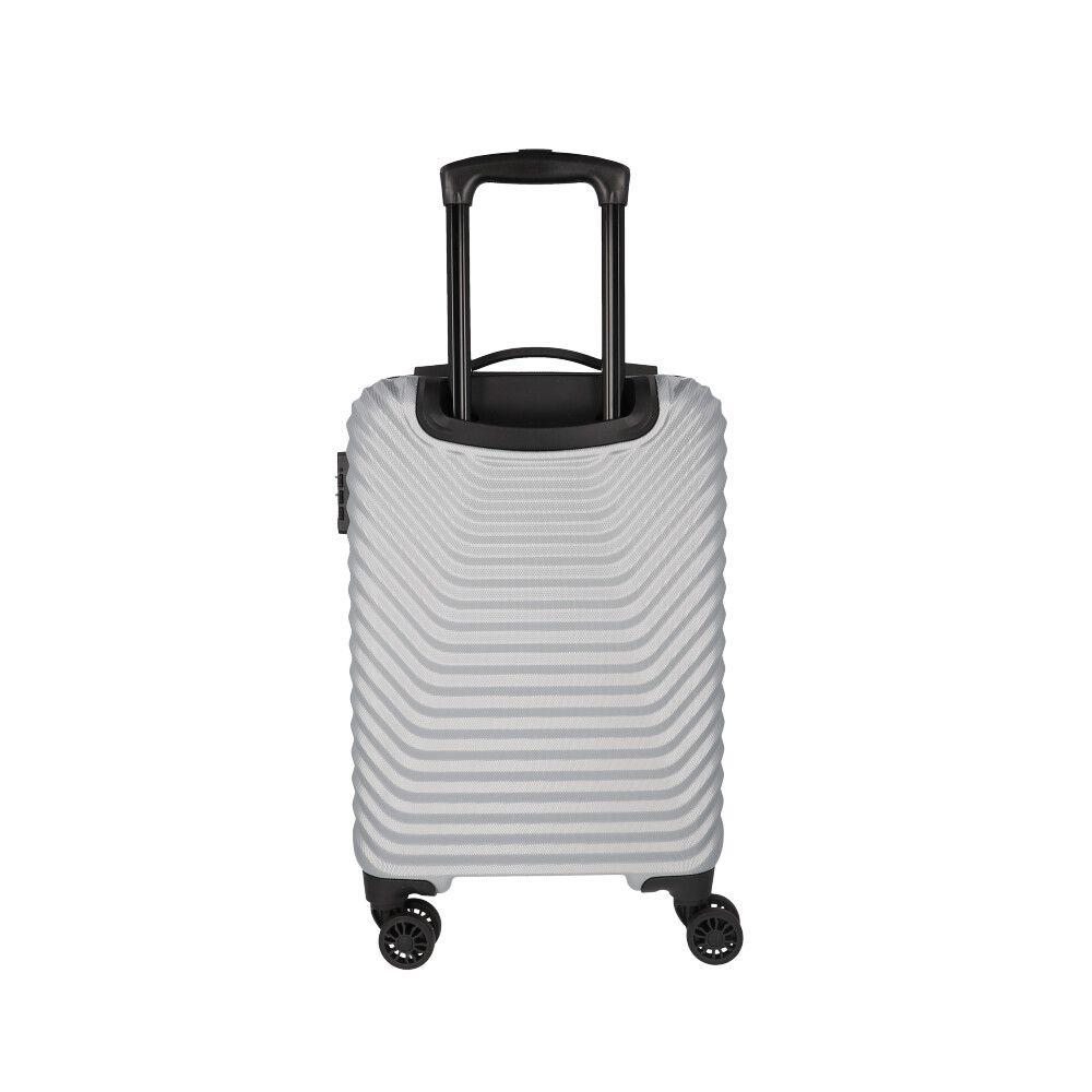 Maleta de Cabina Saxoline Boden Plateado-3