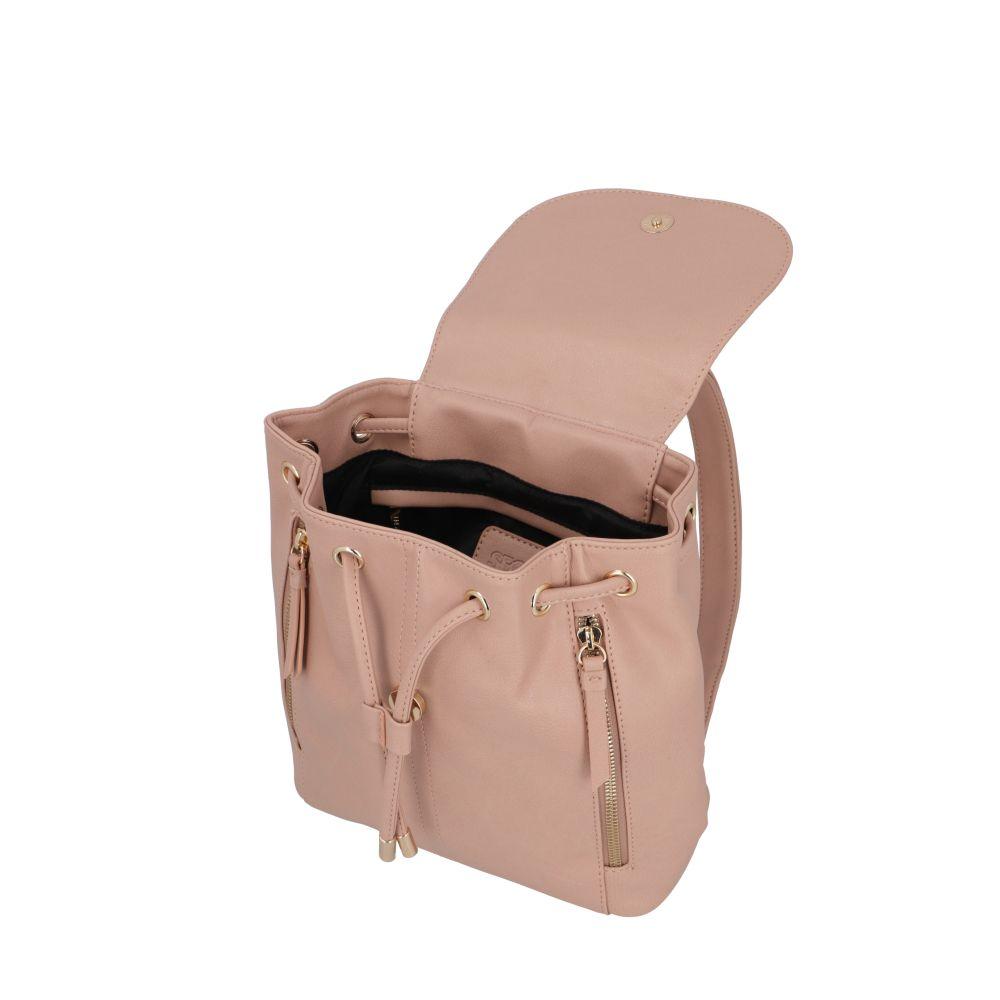 Mochila Melbourne Casual Rosado Secret S-4