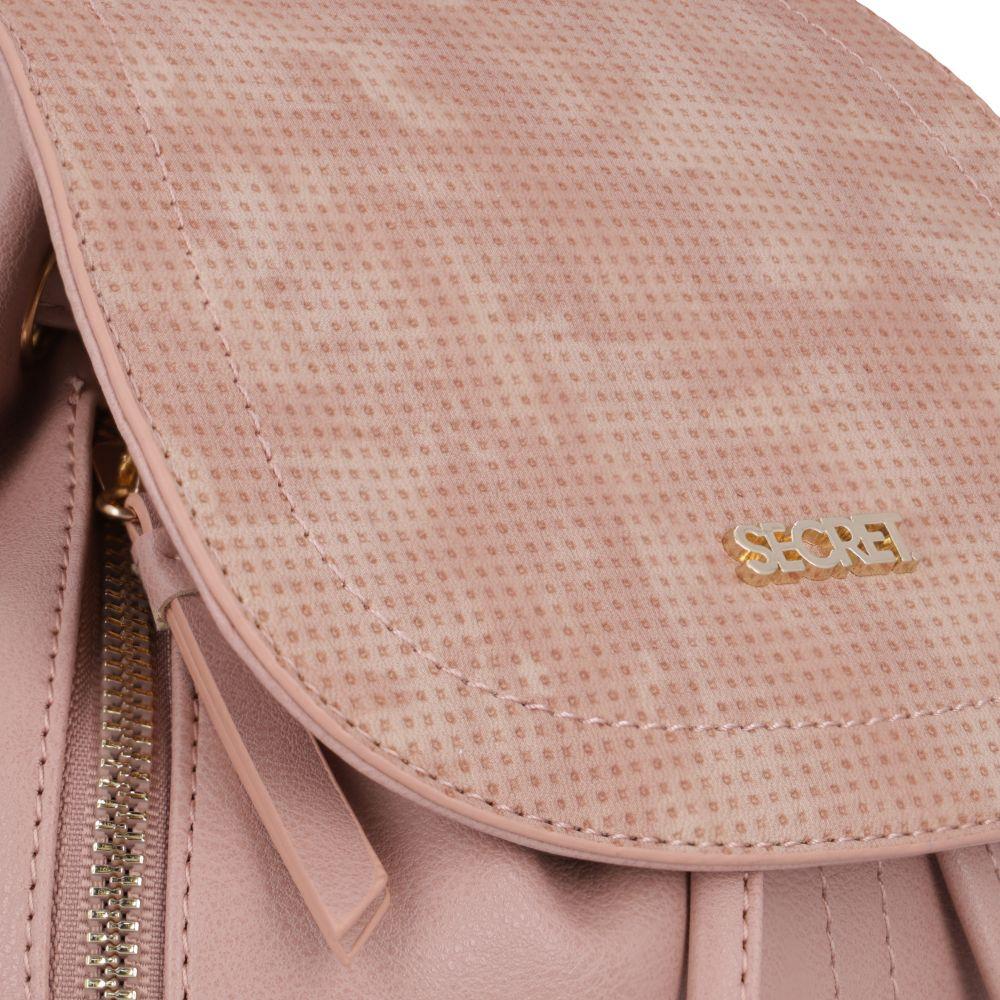Mochila Melbourne Casual Rosado Secret S-8