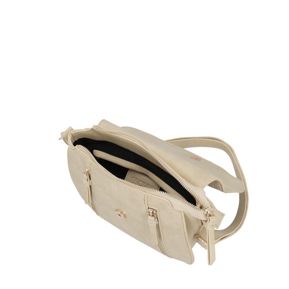 Cartera Melbourne Casual Marfil Secret M-5