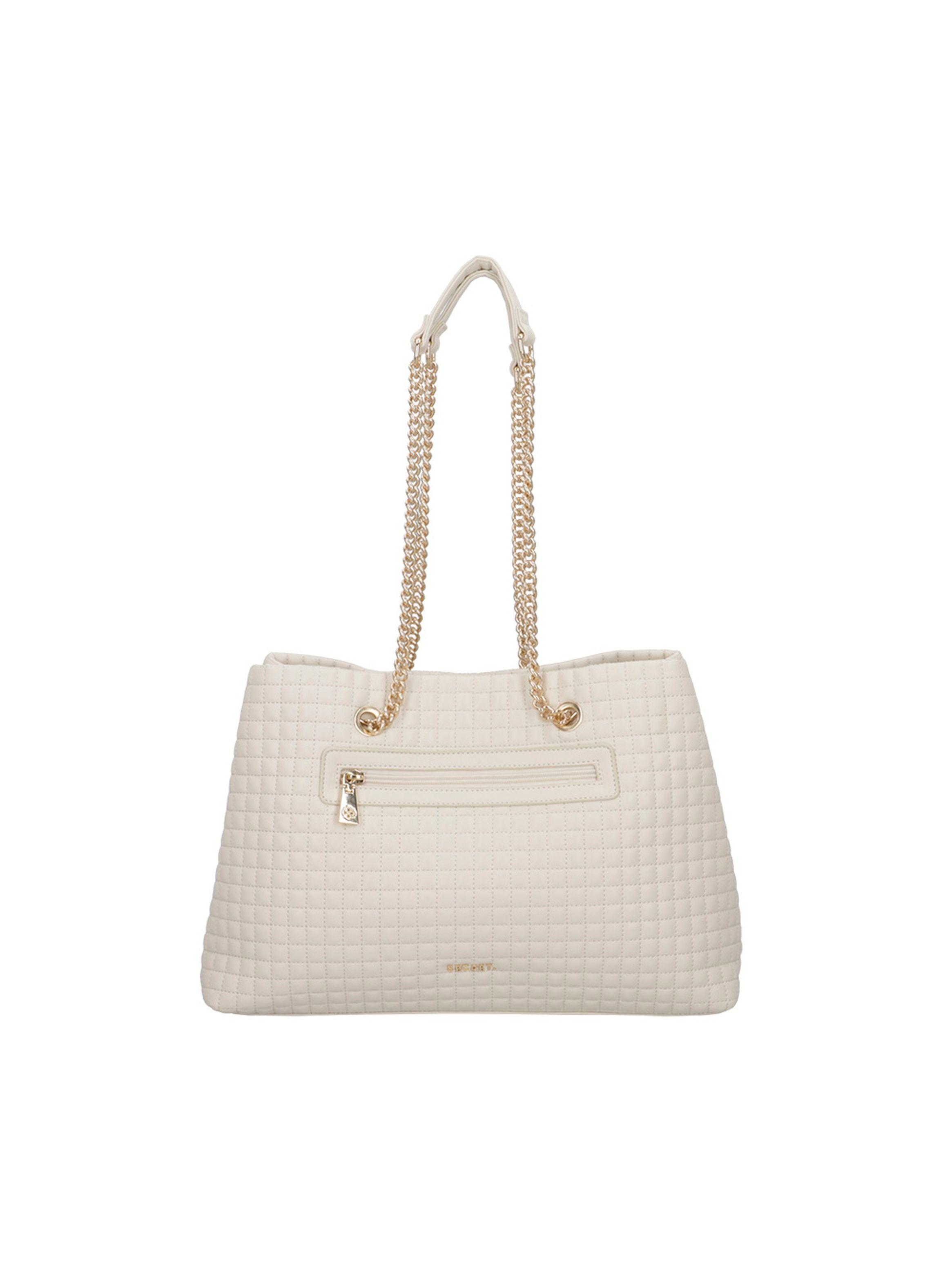Cartera de hombro Secret Versalles FW24 Beige L-2