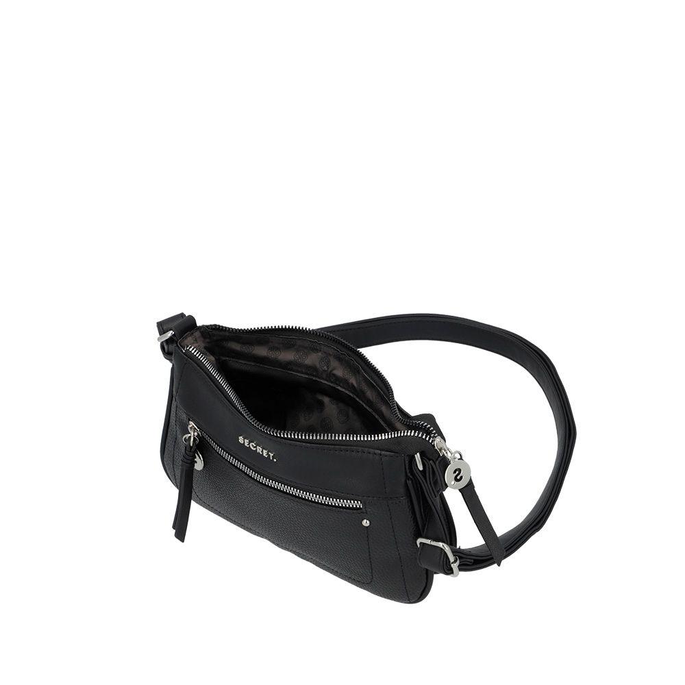 Bandolera Melrose negra S-9
