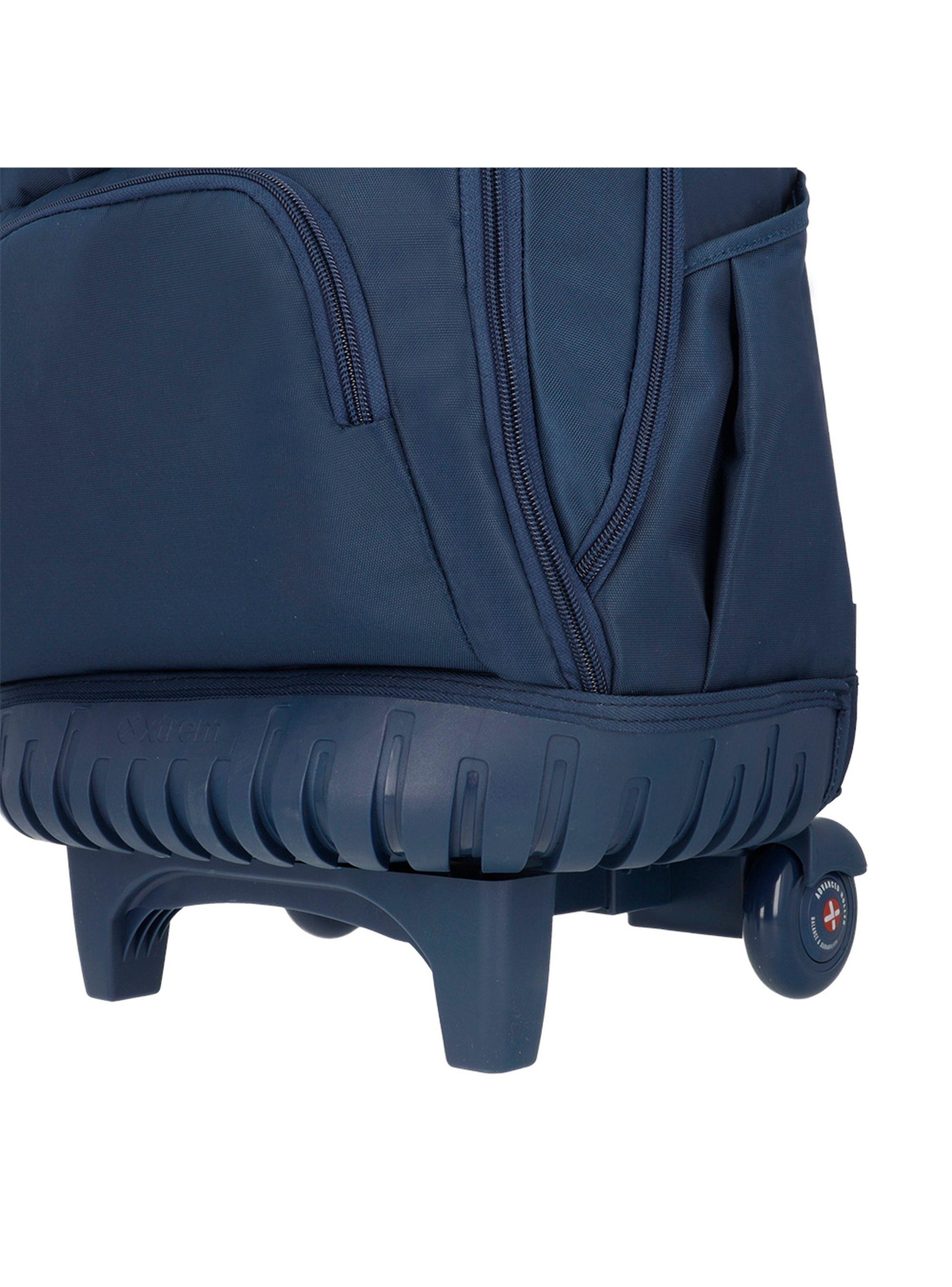 Mochila con ruedas Xtrem Cross 2.0 5XT Azul Marino-5
