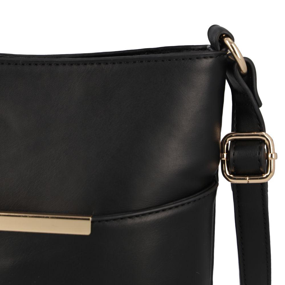 Cartera Seoul Casual Negro Secret S-7