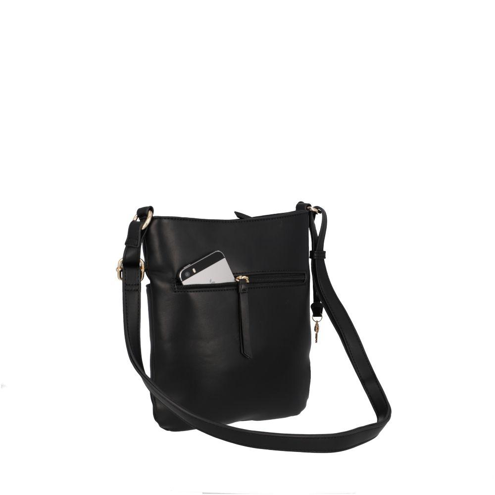 Cartera Seoul Casual Negro Secret S-4