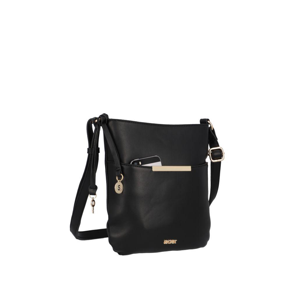 Cartera Seoul Casual Negro Secret S-5