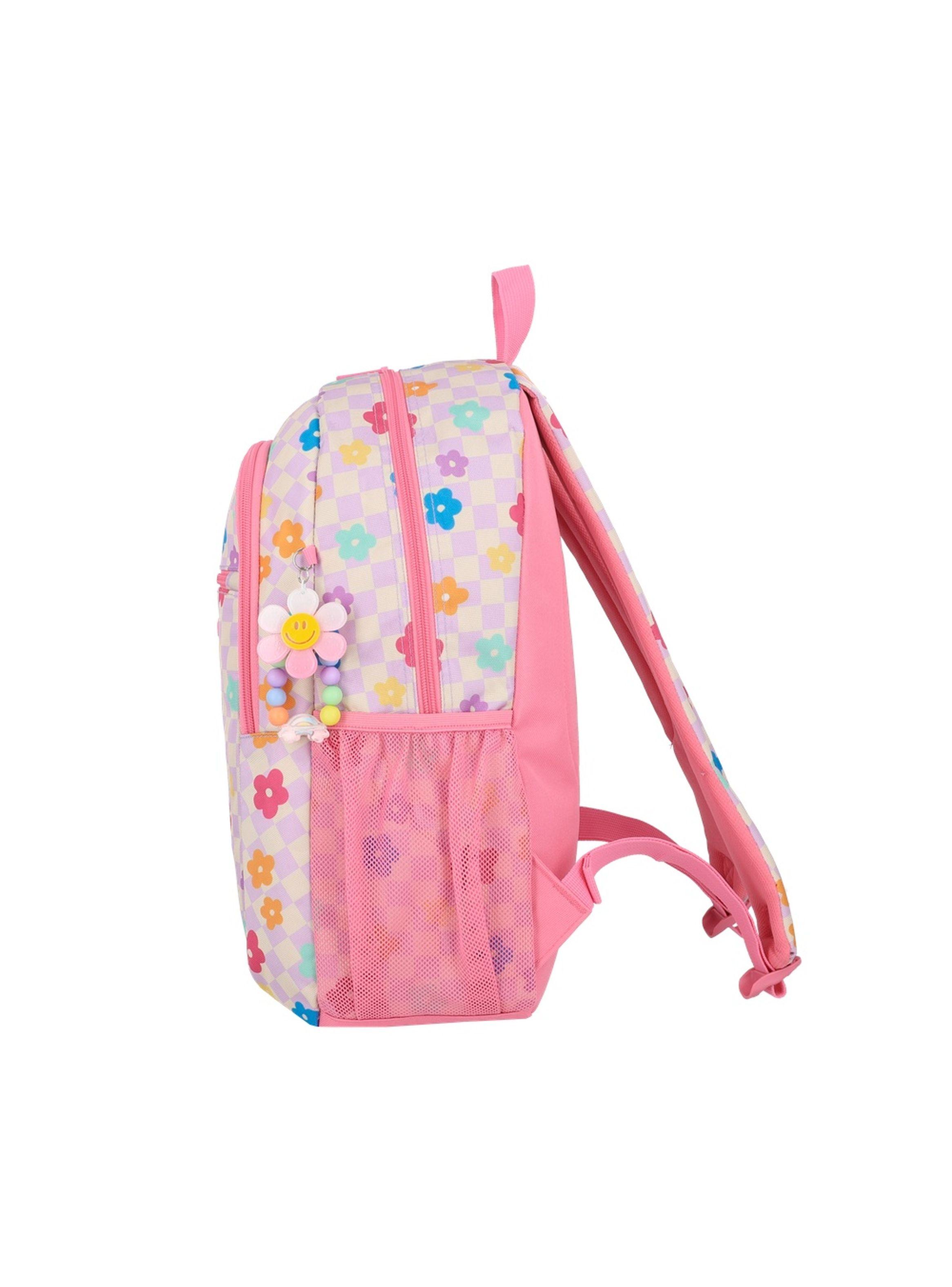 Mochila Xtrem Logan 6XT Flores Rosado-4