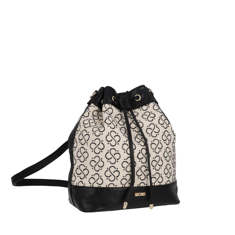 Mochila Toscana Casual Negro Secret M CV-1