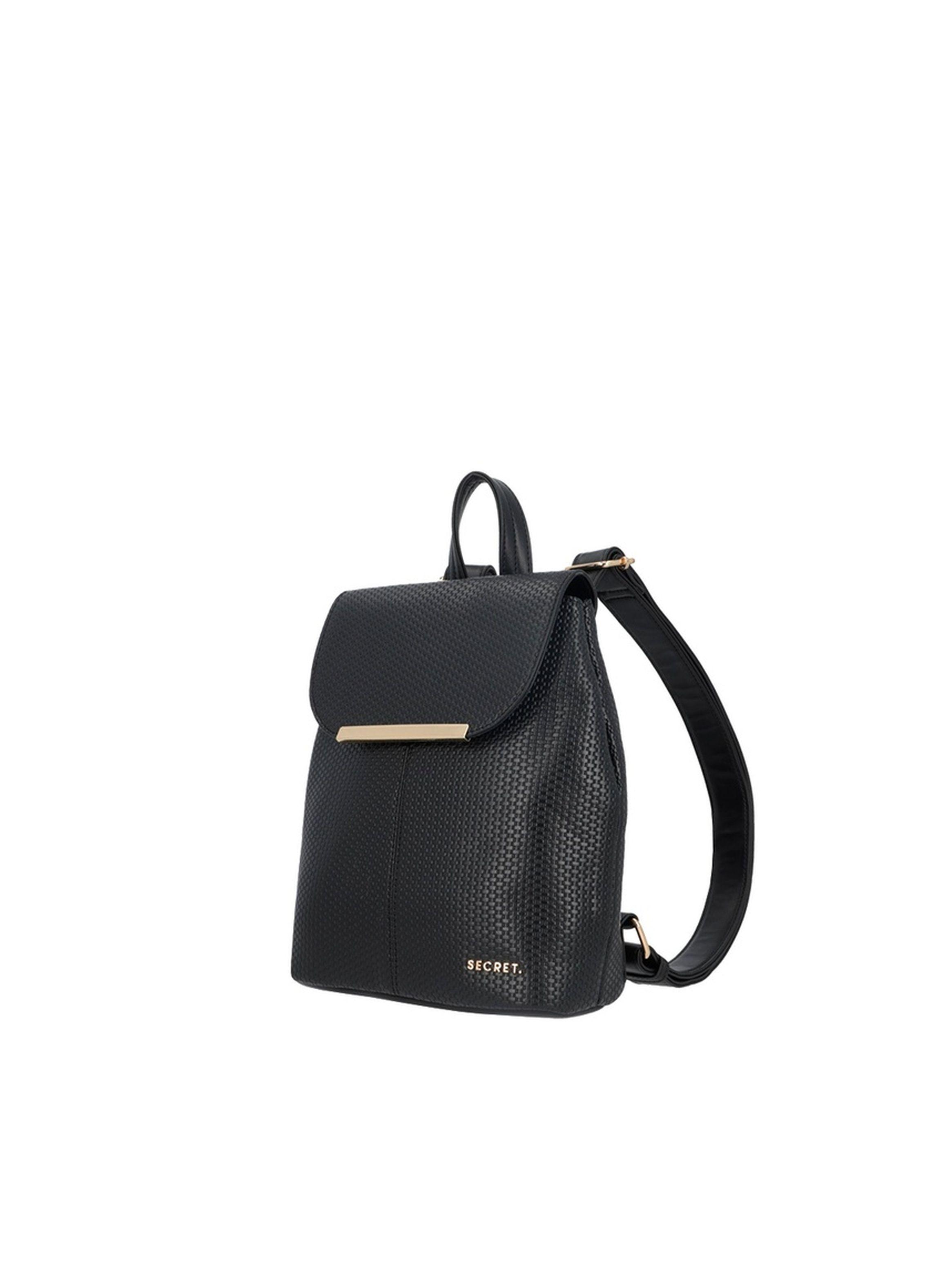 Mochila Secret Kansas SS25 Negro S-1