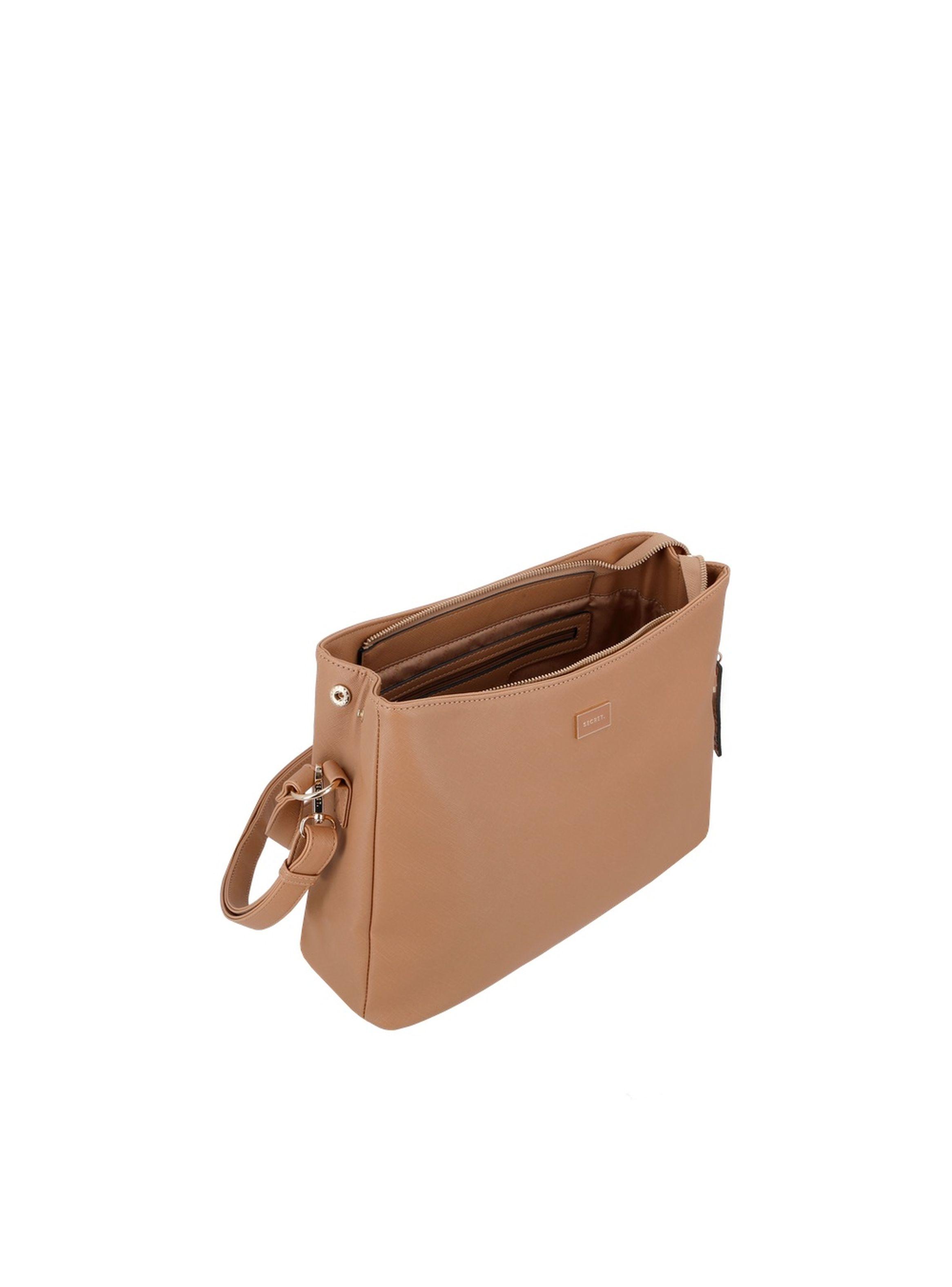 Cartera de hombro Secret Buzios SC6 L Beige-3