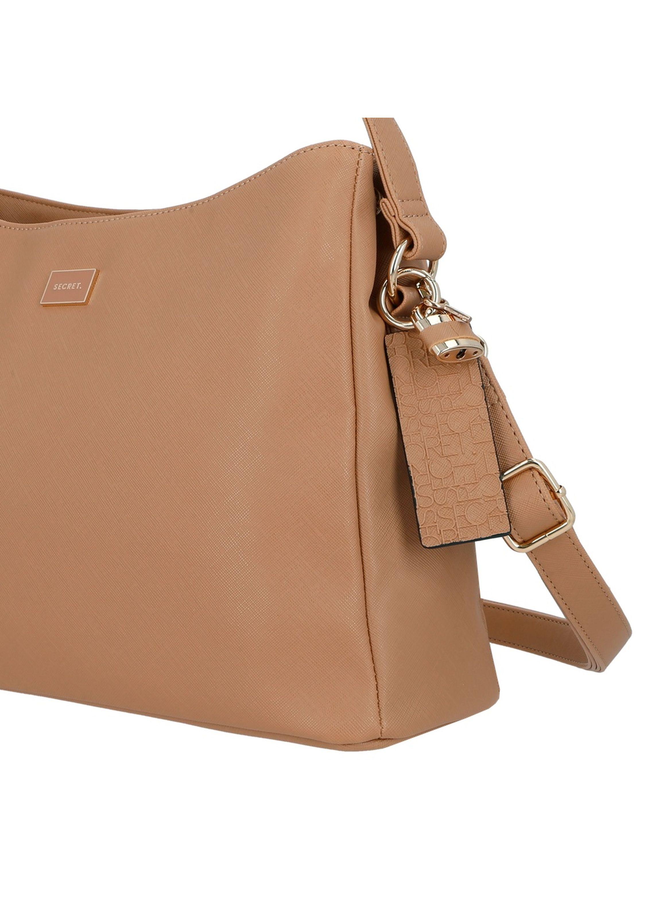 Cartera de hombro Secret Buzios SC6 L Beige-4