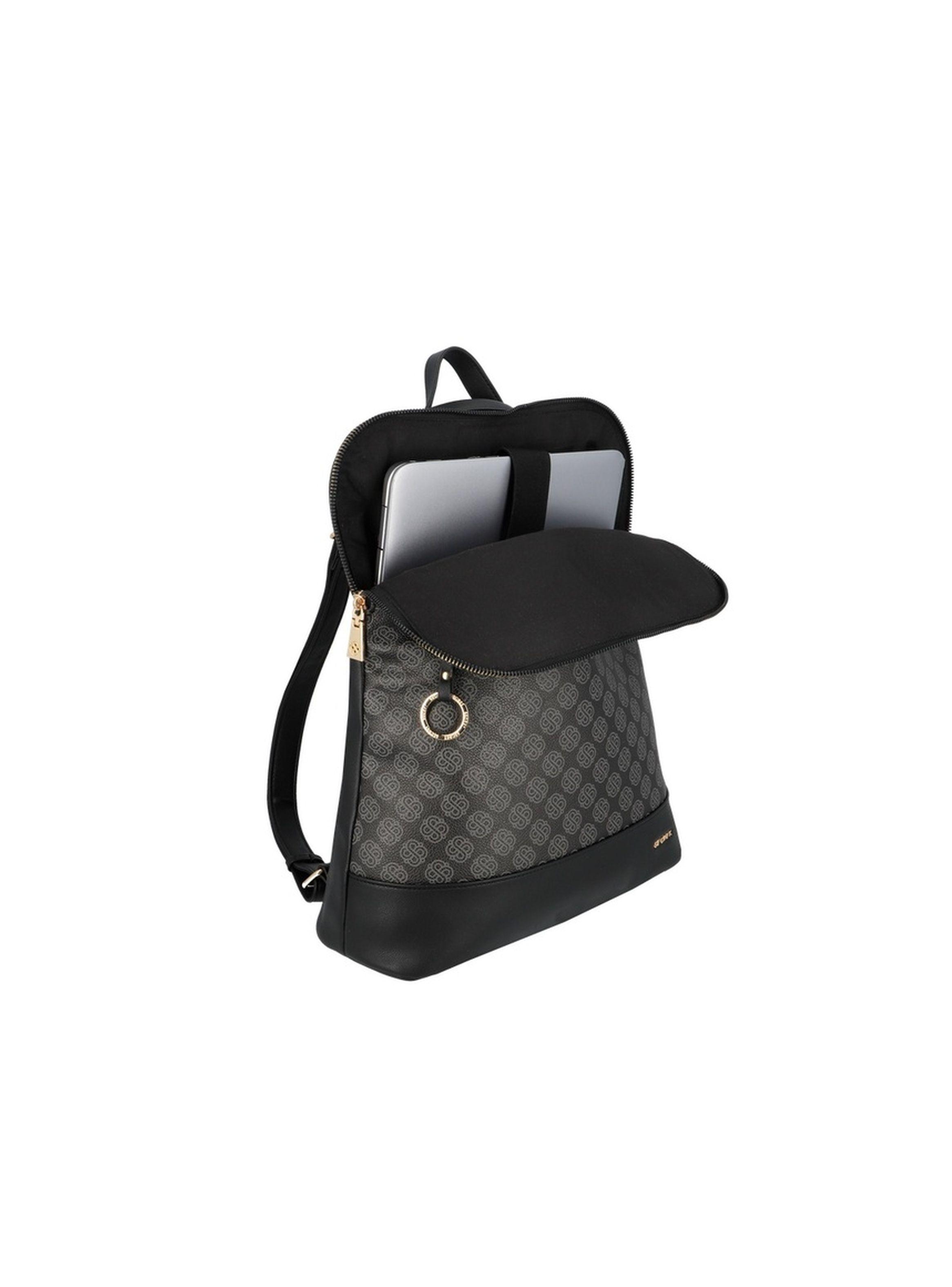 Mochila Notebook Secret Avignon FW25 Negro 15"-3