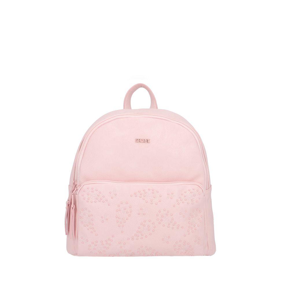 Mochila Oxford Casual Rosado Secret M-0