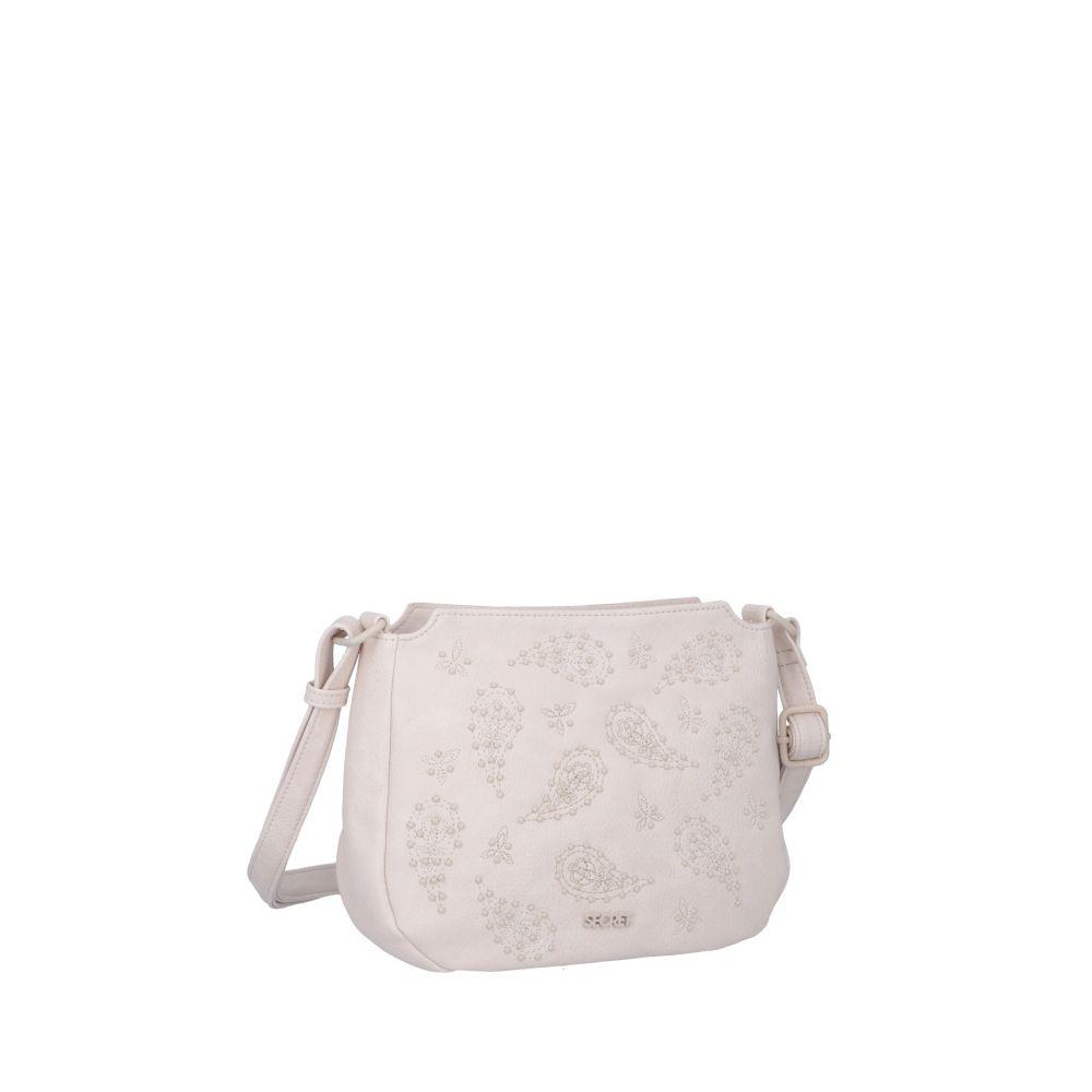 Cartera Oxford Casual Marfil Secret S-1