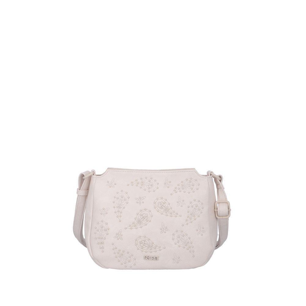 Cartera Oxford Casual Marfil Secret S-0