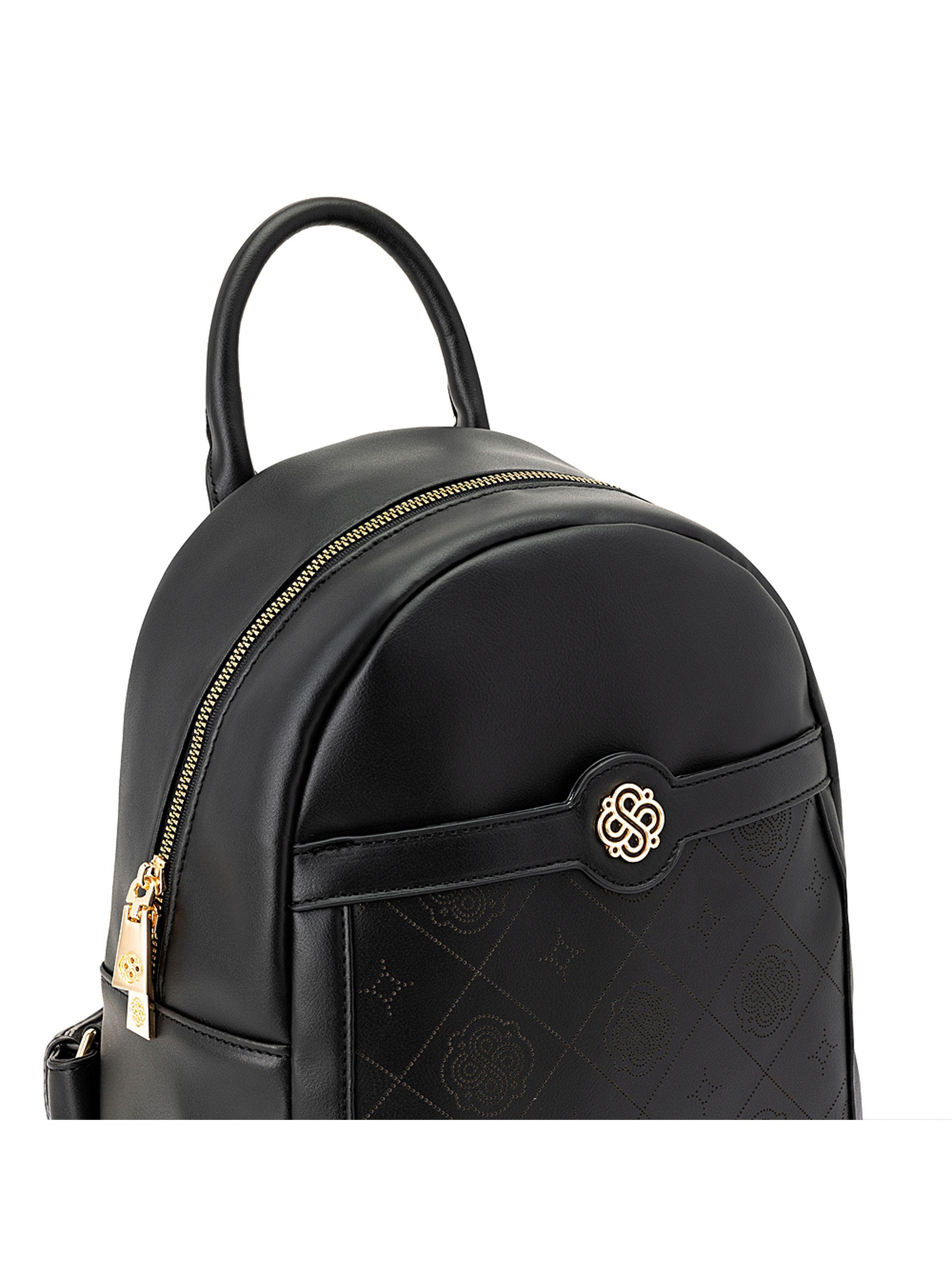 Mochila Secret Roma FW24 Negro M-6